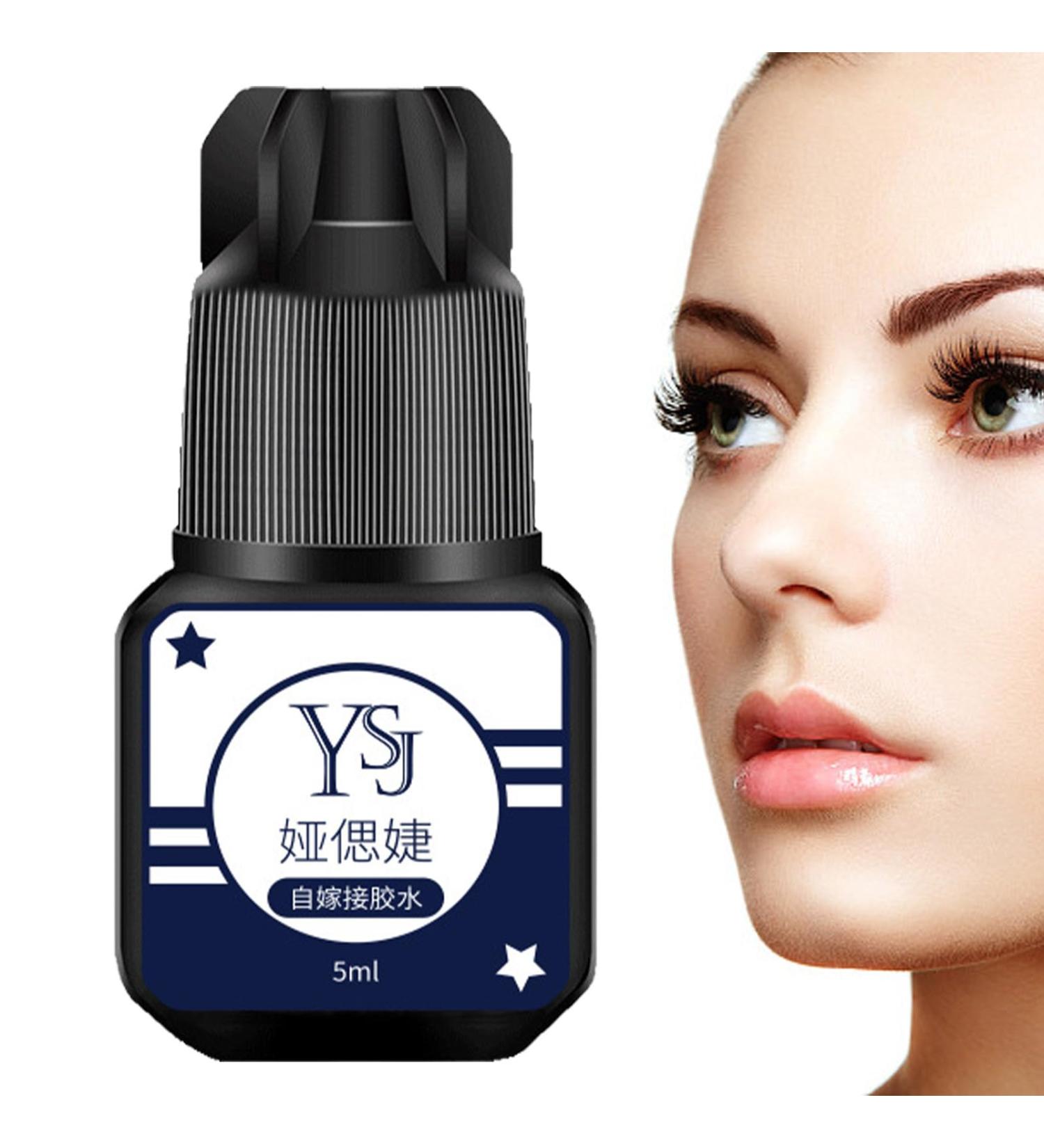 Eyelash Adhesive Glue 5ml Strong Hold Lash Bond Mild Waterproof Eyelash Glue for Lash Clusters Long Lasting False Eyelash Bond Fast Drying Waterproof Lash Glue for Lash Extension Pochy 5 Ml - Buy Online on GoSupps.com