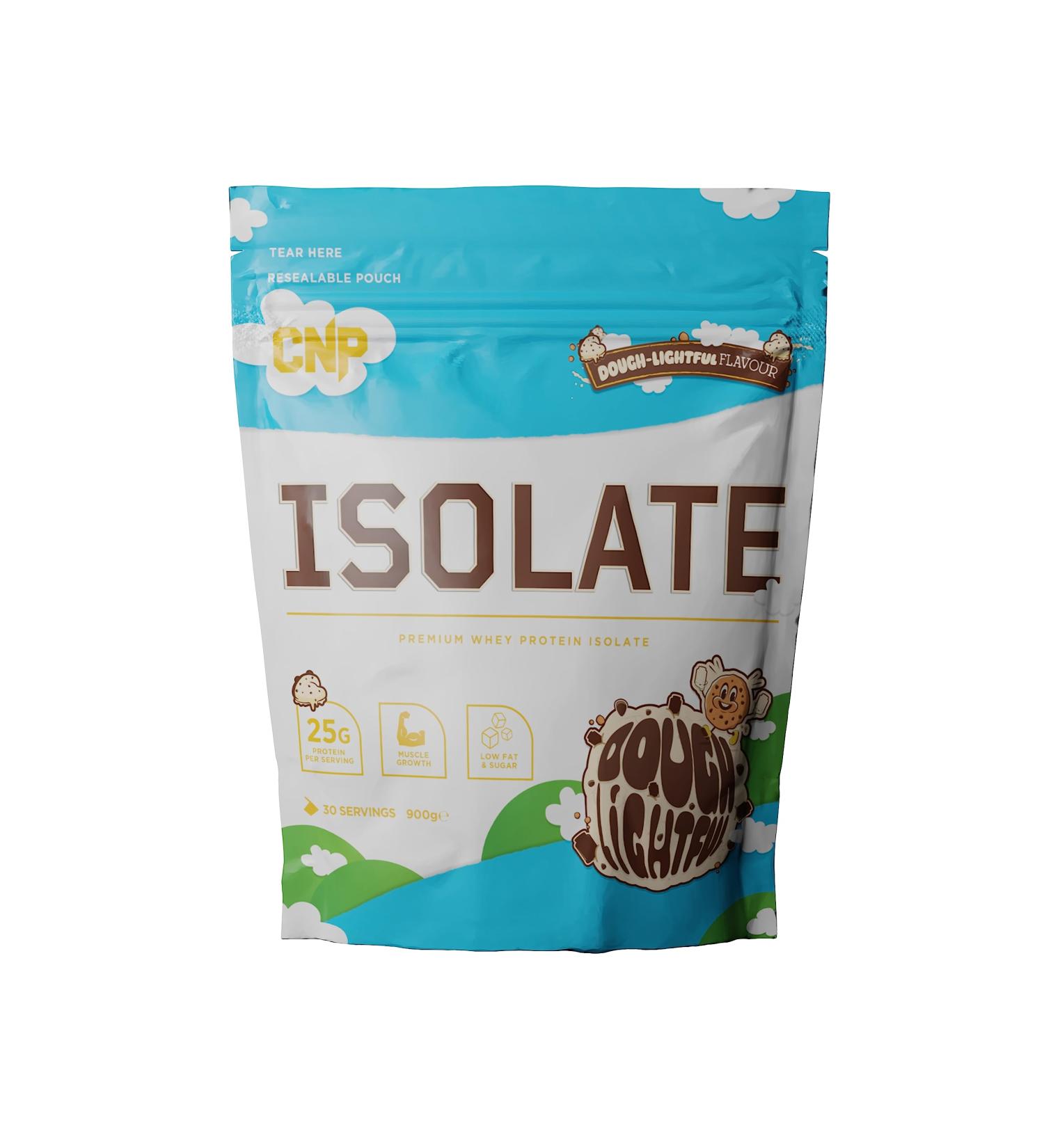 CNP Professional Isolate Premium Whey Protein 900g - 26g Protein, 53/30 Servings - Dough-Lightful Flavor - Buy Online on GoSupps.com