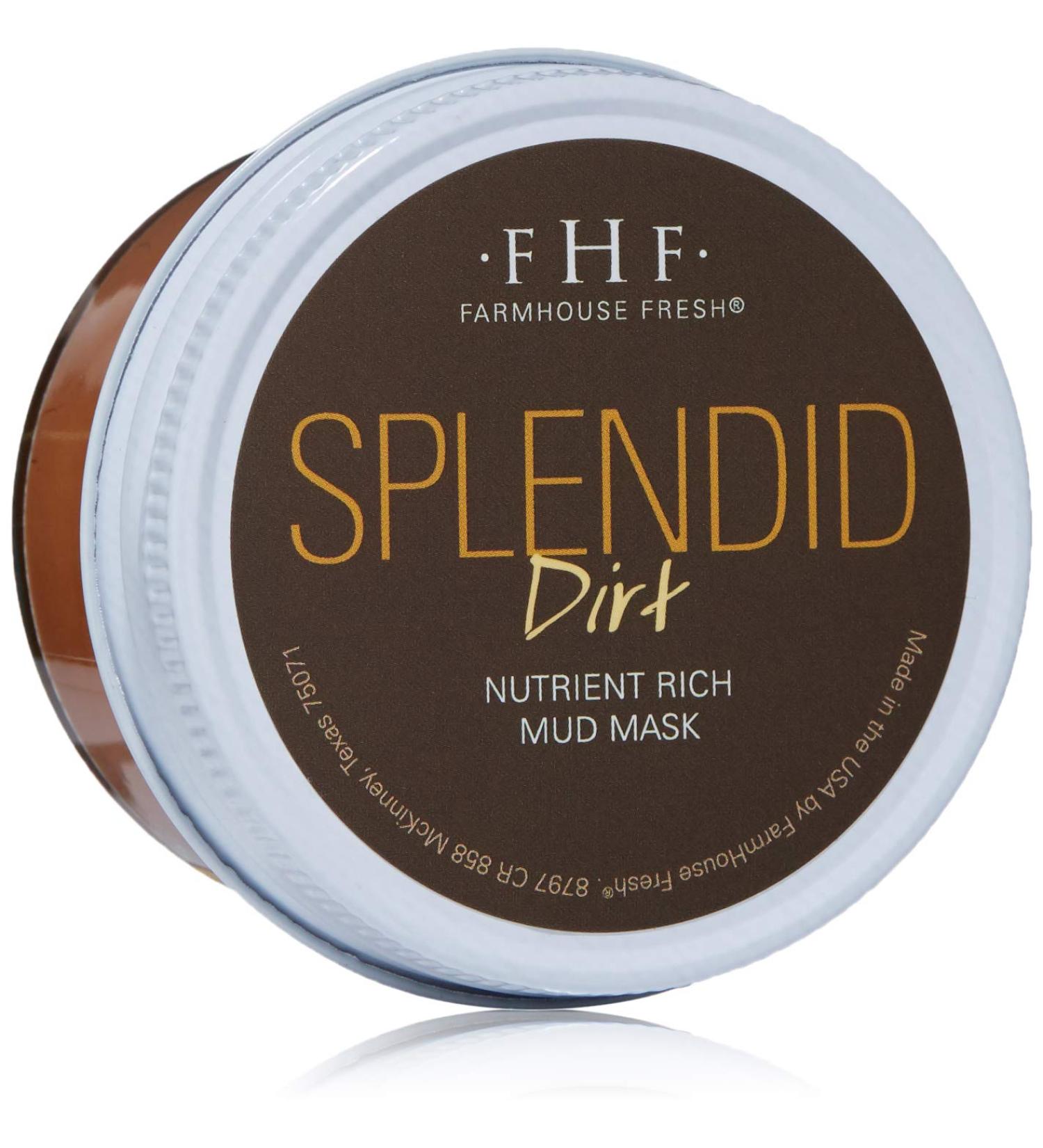 FarmHouse Fresh Splendid Dirt Mud Mask 3.2 Fl Oz - Buy Online on GoSupps.com