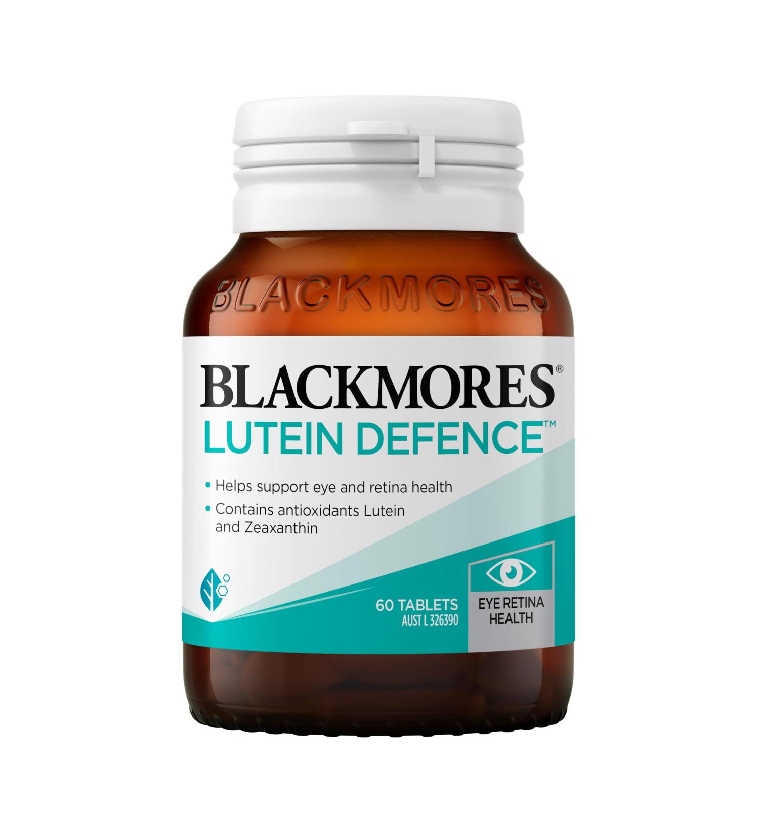 Blackmores Lutein Defence 60 Tablets - Buy Online on GoSupps.com