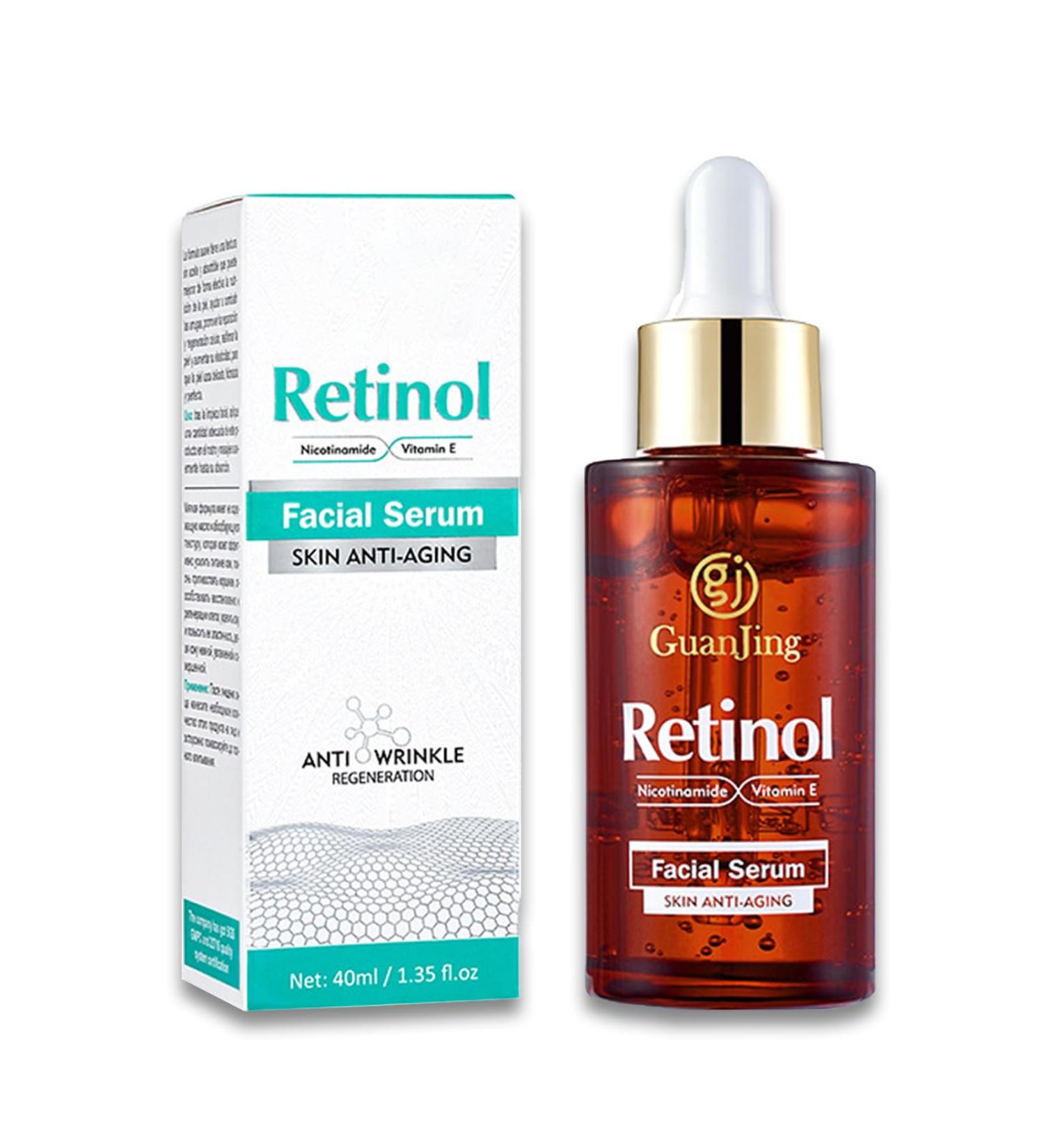 Retinol Serum For Face Retinol Serum With Nicotinamide Serum For Face Retinol Face Moisturiser For Women & Men Hydrated - Buy Online on GoSupps.com