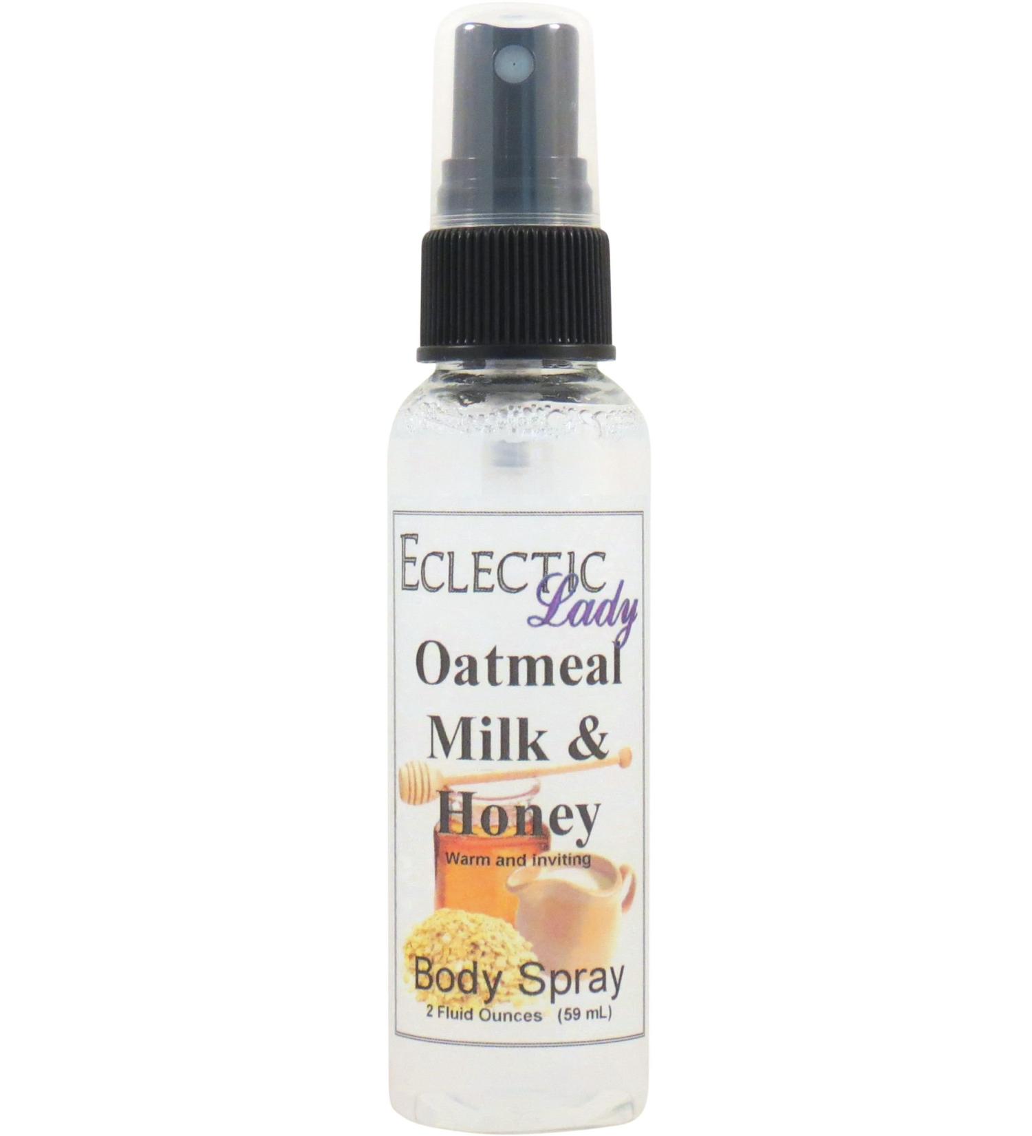 Oatmeal Milk And Honey Body Spray 2 ounces Body Mist for Women with Clean Light & Gentle Fragrance Long Lasting Perfume with Comforting Scent for Men & Women Cologne with Soft Subtle Aroma For 2 Fl Oz (Pack of 1) - Buy Online on GoSupps.com