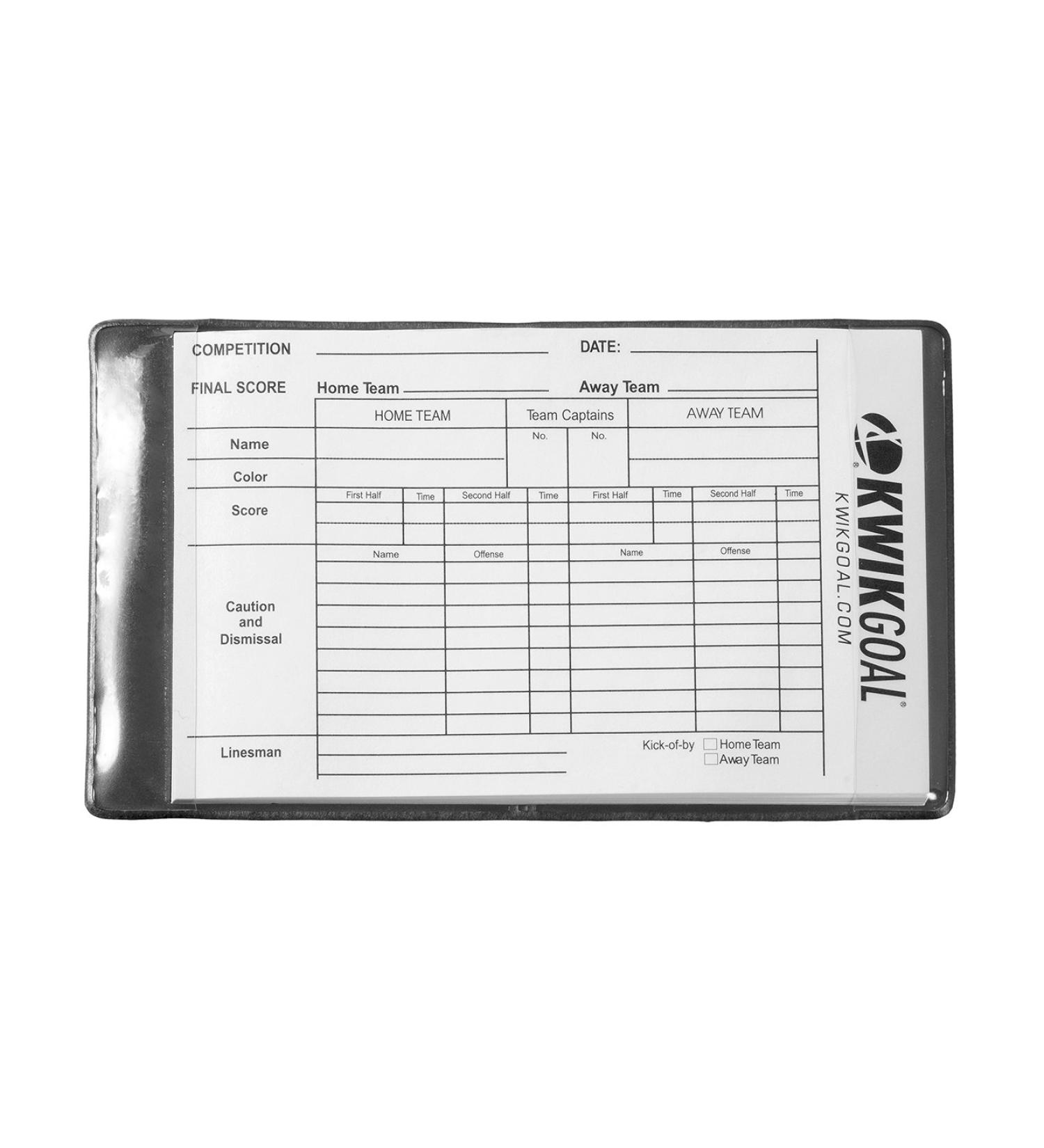 Kwik Goal Referee Wallet, Black