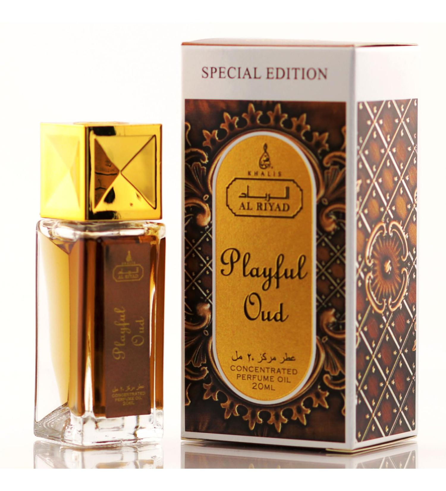 PLAYFUL OUD by ALRIYAD 20ML Unisex Oriental Woody Perfume Oil Roll-On. Honeymoon Essentials. Travel Size Toiletries & Purse Necessities For Women - Buy Online on GoSupps.com