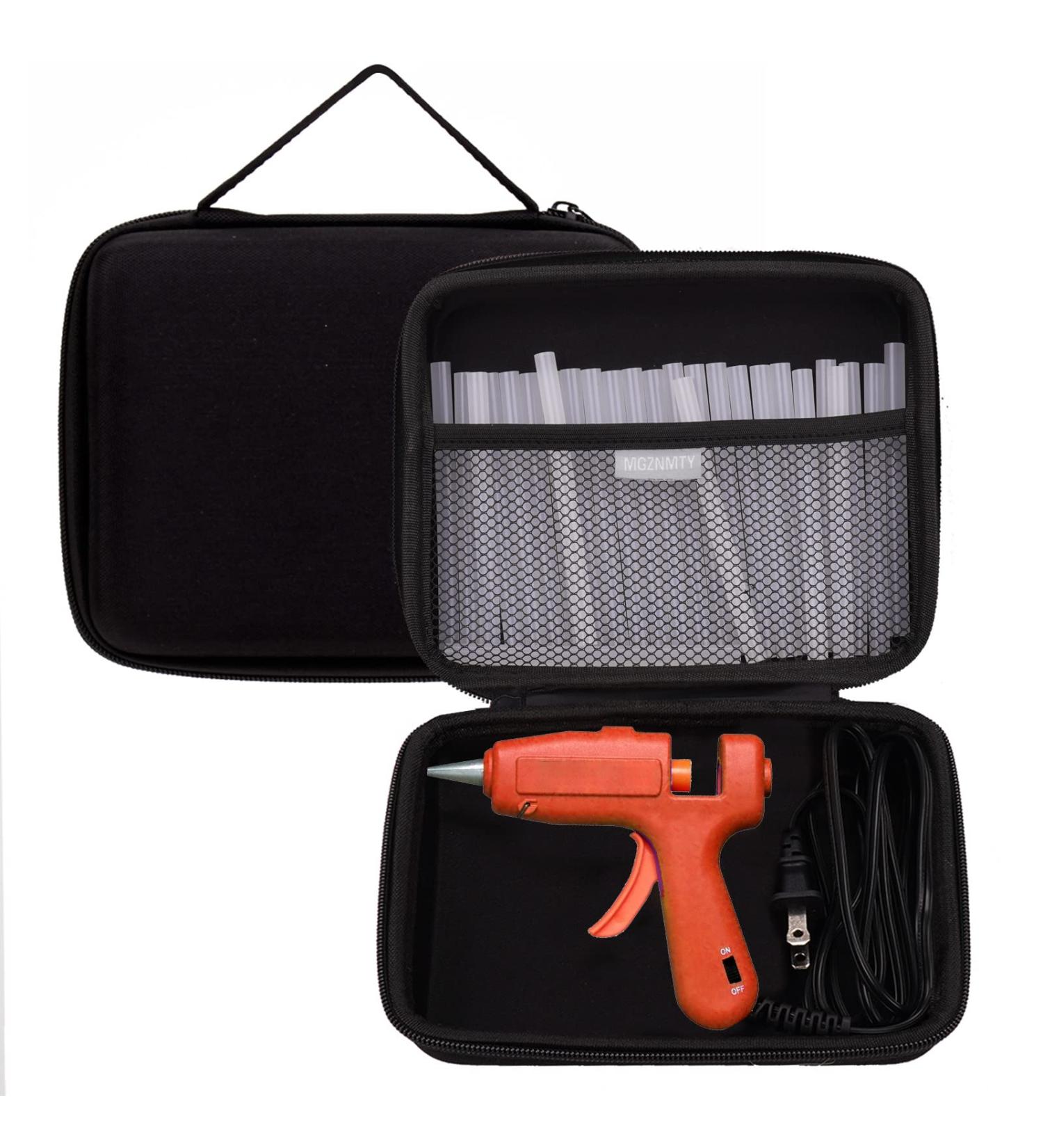 MGZNMTY Hard Storage Case Compatible with Mini Hot Glue Gun Kit and Hot Glue Sticks (Only Storage Case) - Buy Online on GoSupps.com