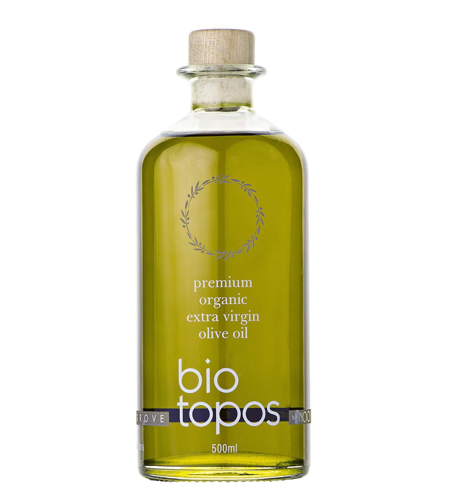 Biotopos Early Harvest Organic Premium Extra Virgin Olive Oil- Polyphenols- Koroneiki-Single Estate Greece 500ml - Buy Online on GoSupps.com