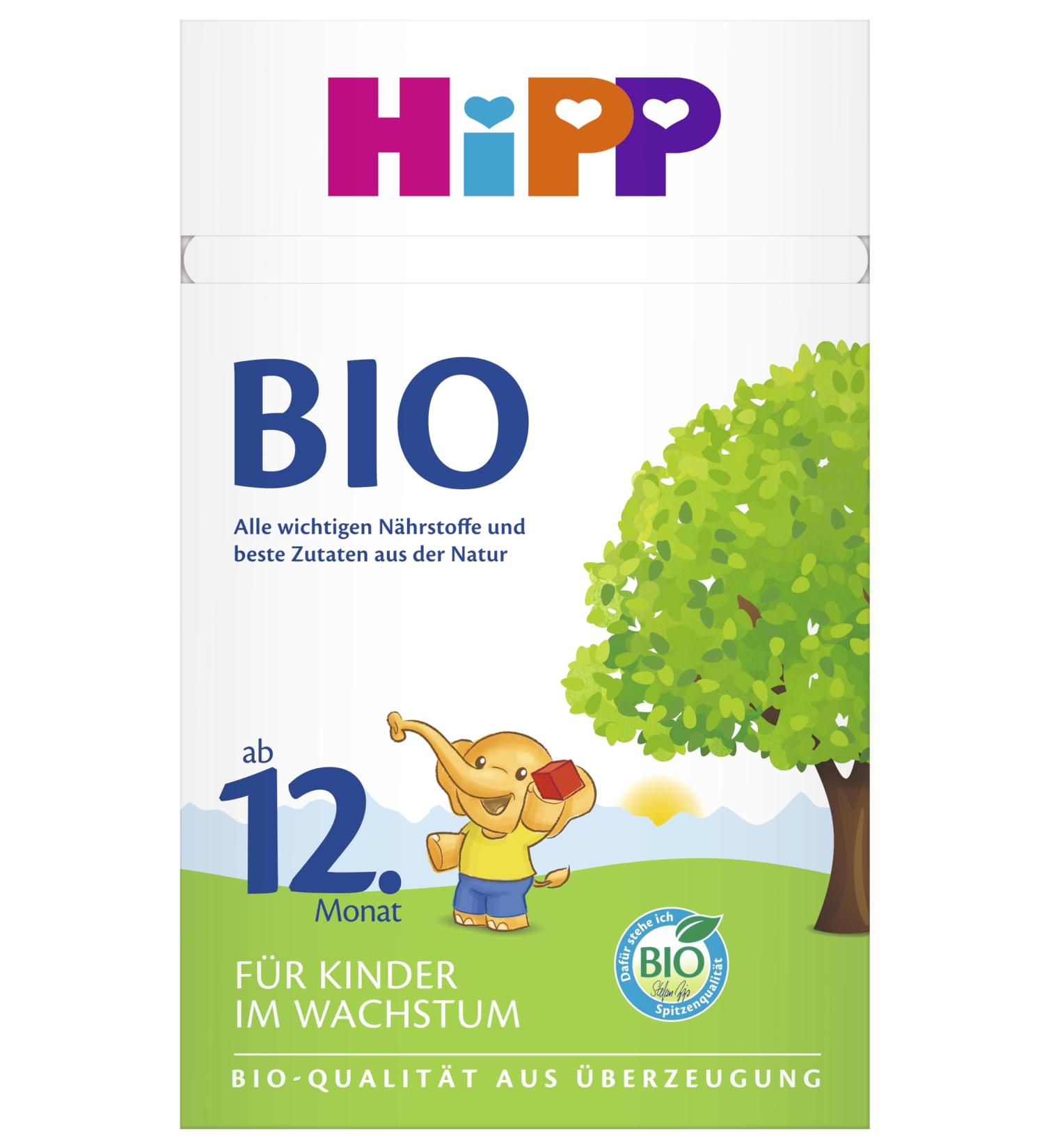Buy HiPP Organic Milk Formula for Children - Pack of 4 (4 x 600g) | Imported Organic Milk Formula - Buy Online on GoSupps.com