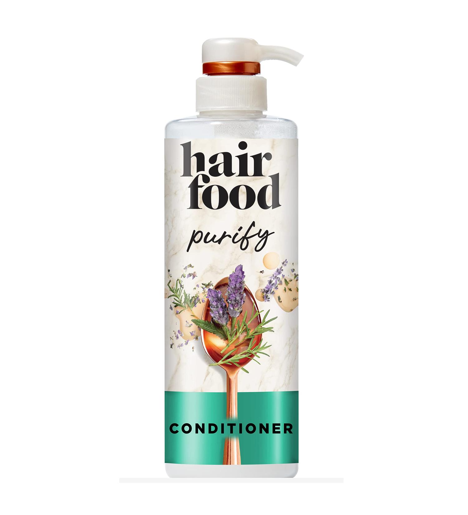 Hair Food Tea Tree and Lavender Conditioner 17.9 Fl Oz - Sulfate and Dye Free Purifying Treatment - Buy Online on GoSupps.com