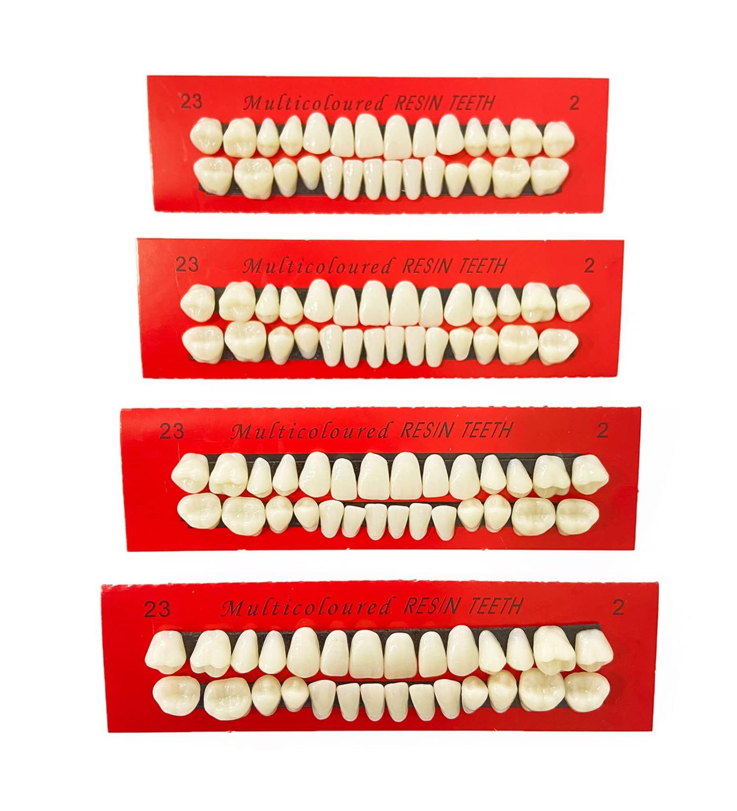 Acrylic Resin Fake Teeth Set for Halloween Makeup - 4 Pieces - Buy Online on GoSupps.com