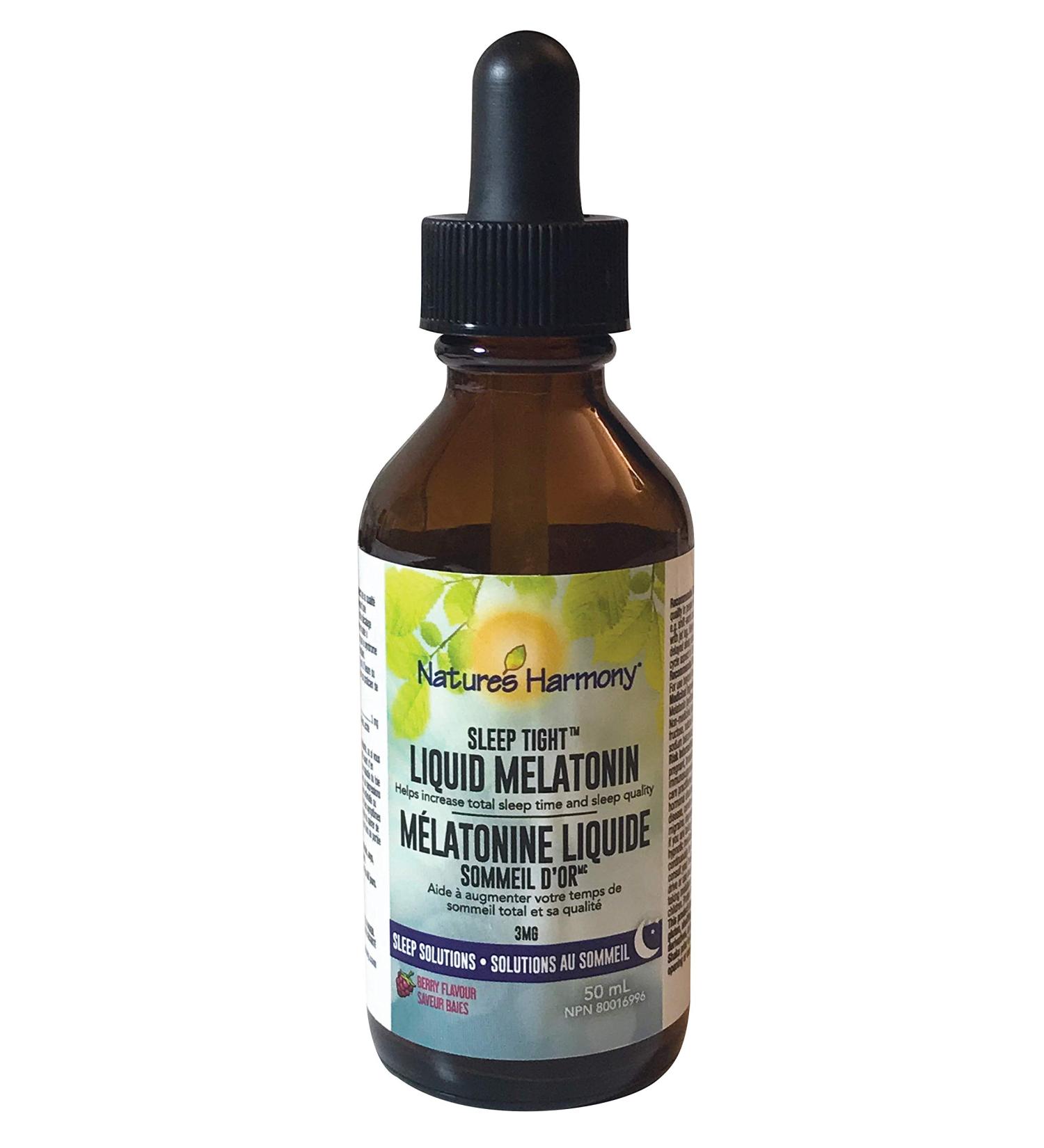 Nature s Harmony Melatonin 3MG Liquid(50ml) - Buy Online on GoSupps.com