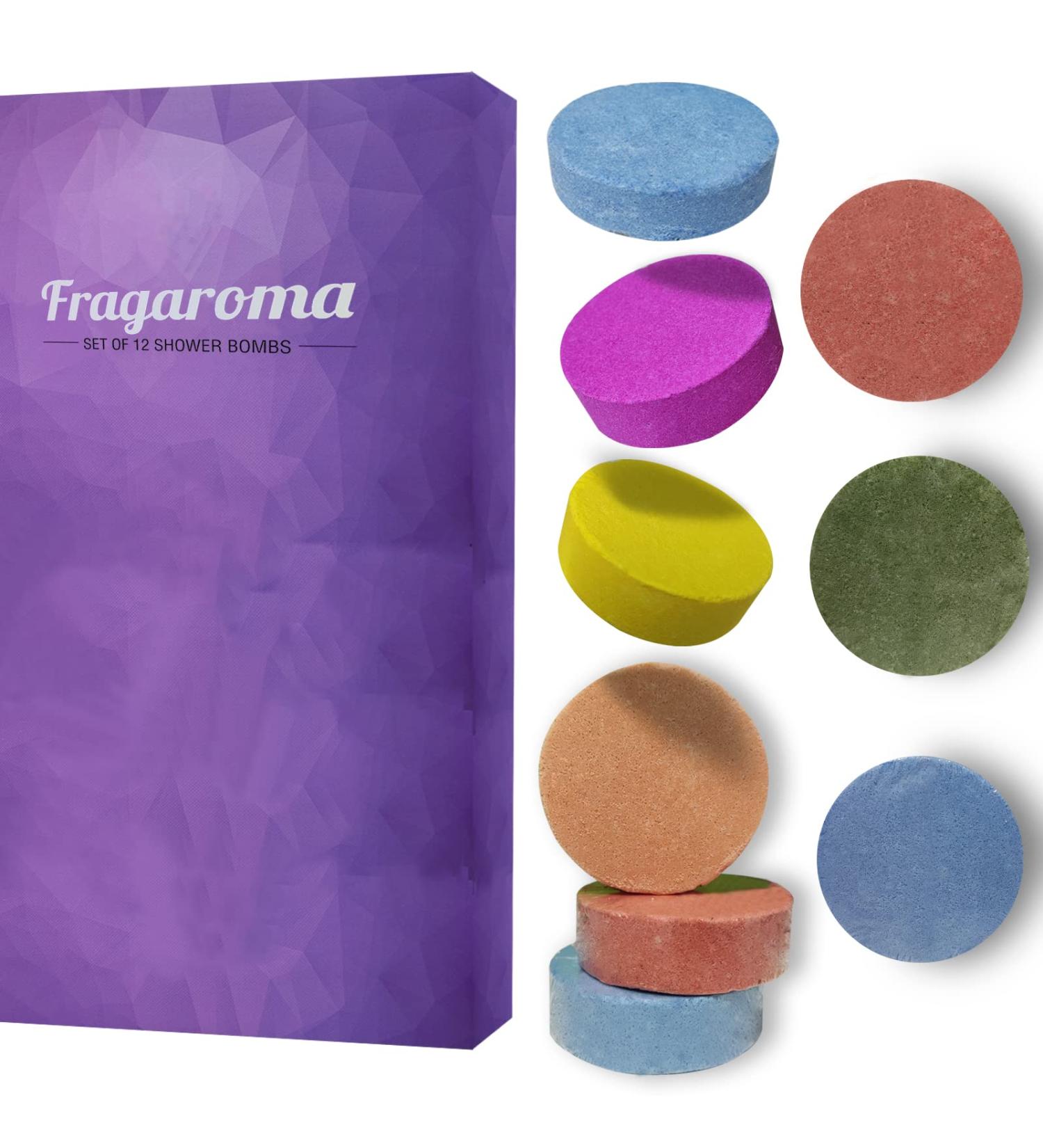 Pamper Mom with POUYRBA Aromatherapy Shower Steamers - 12pc Shower Bombs with Eucalyptus, Lavender, Lemon & Rose for Mother's Day & Birthday Gifts | Calm Shower Steamers for Sinus Relief - Buy Online on GoSupps.com