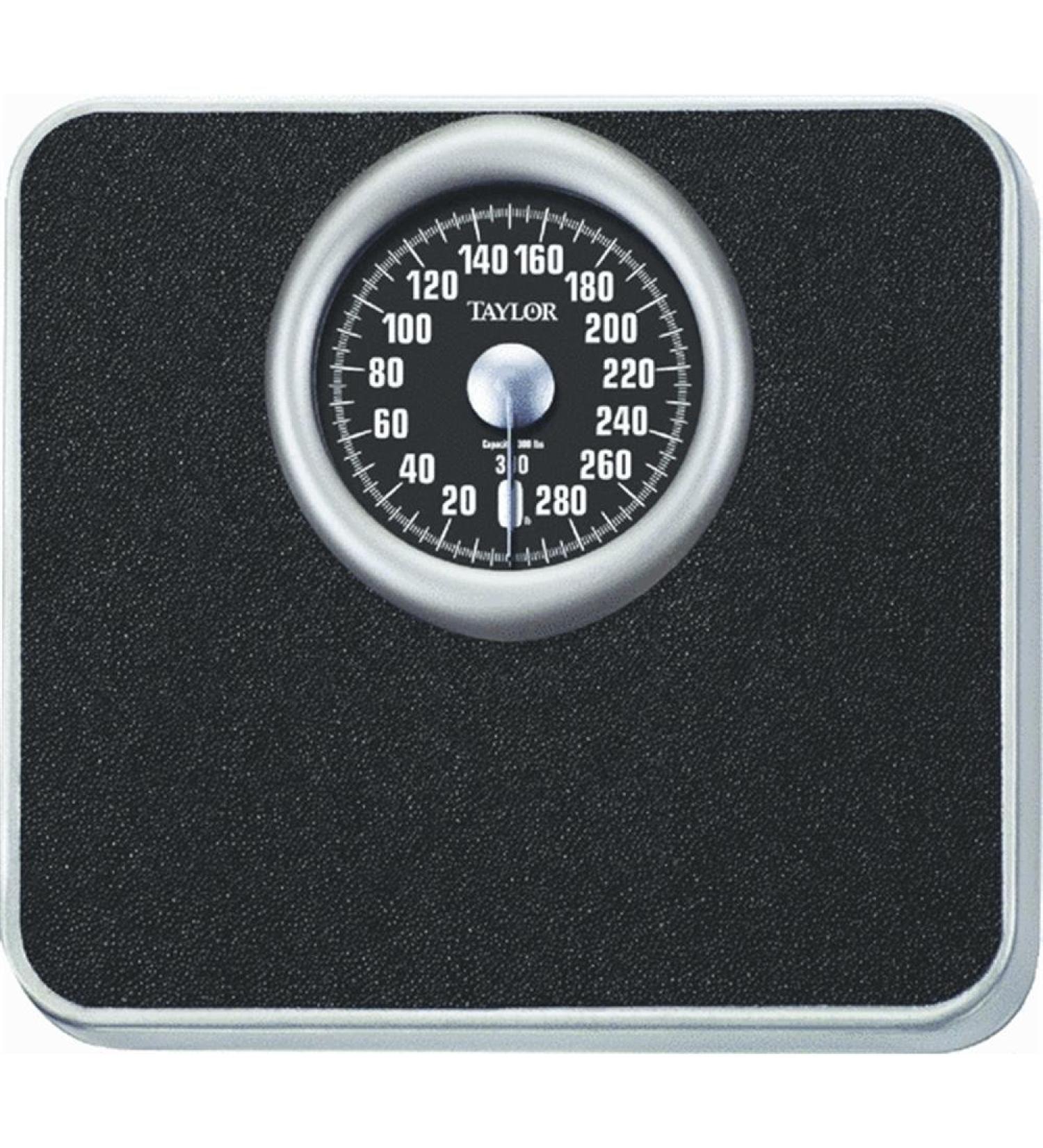 Mechanical Bath Scale, 300 lb. Cap., 2 lb. Graduations