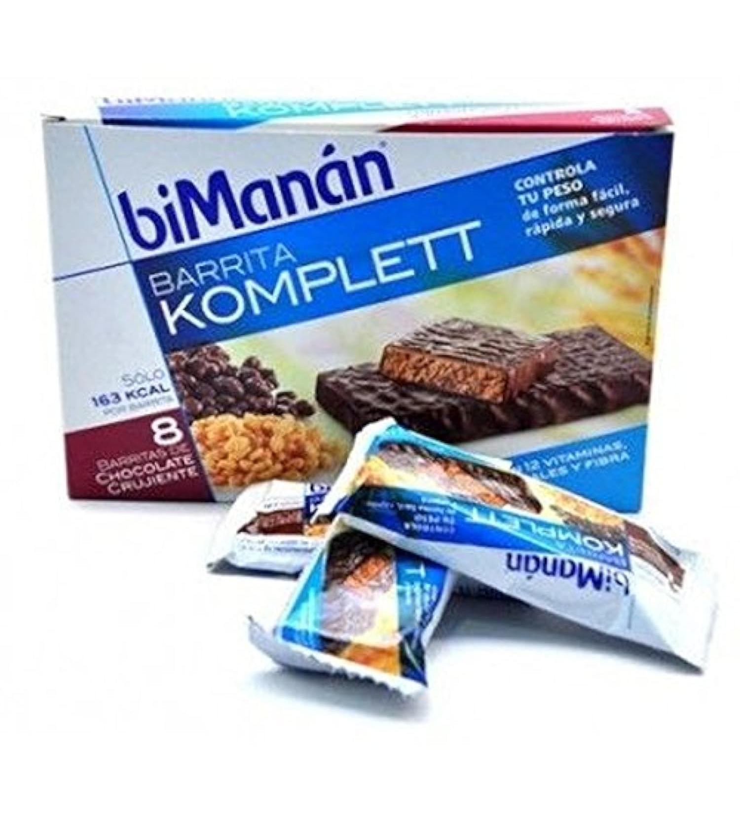 Bimanan Pack of 8 Crispy Chocolate Bars