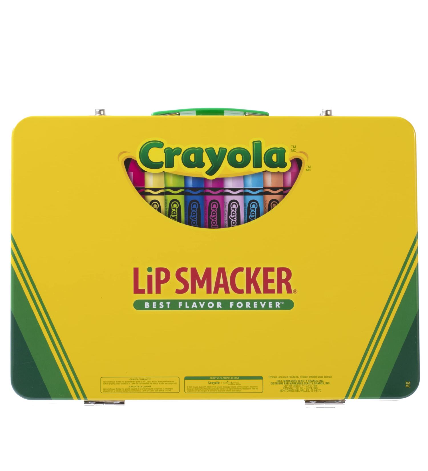 Lip Smacker Crayola Lip Balm Vault - 24 Pack - Buy Online on GoSupps.com
