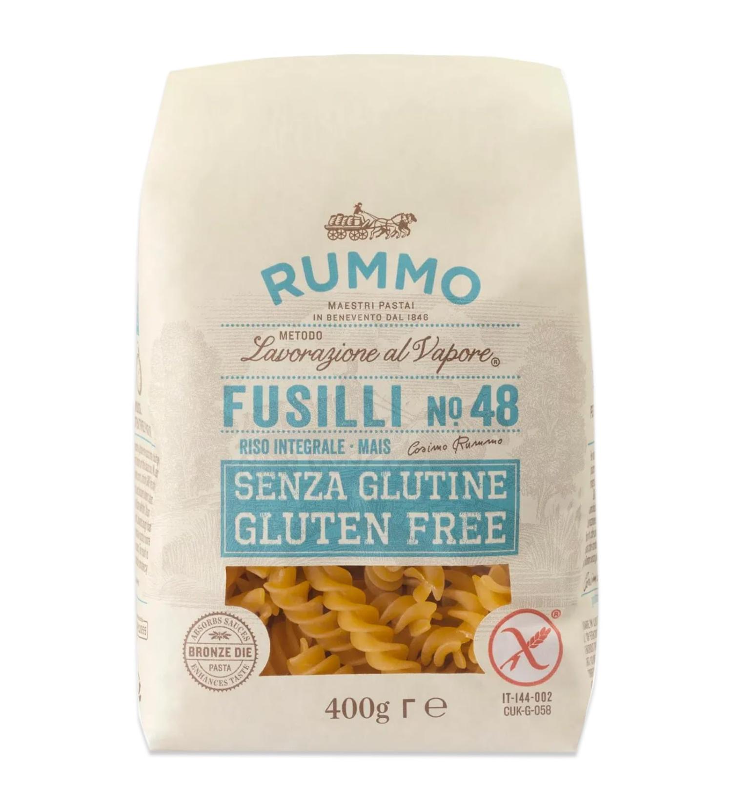 Rummo Fusilli N48 Brown Rice and Corn 400 G - Buy Online on GoSupps.com