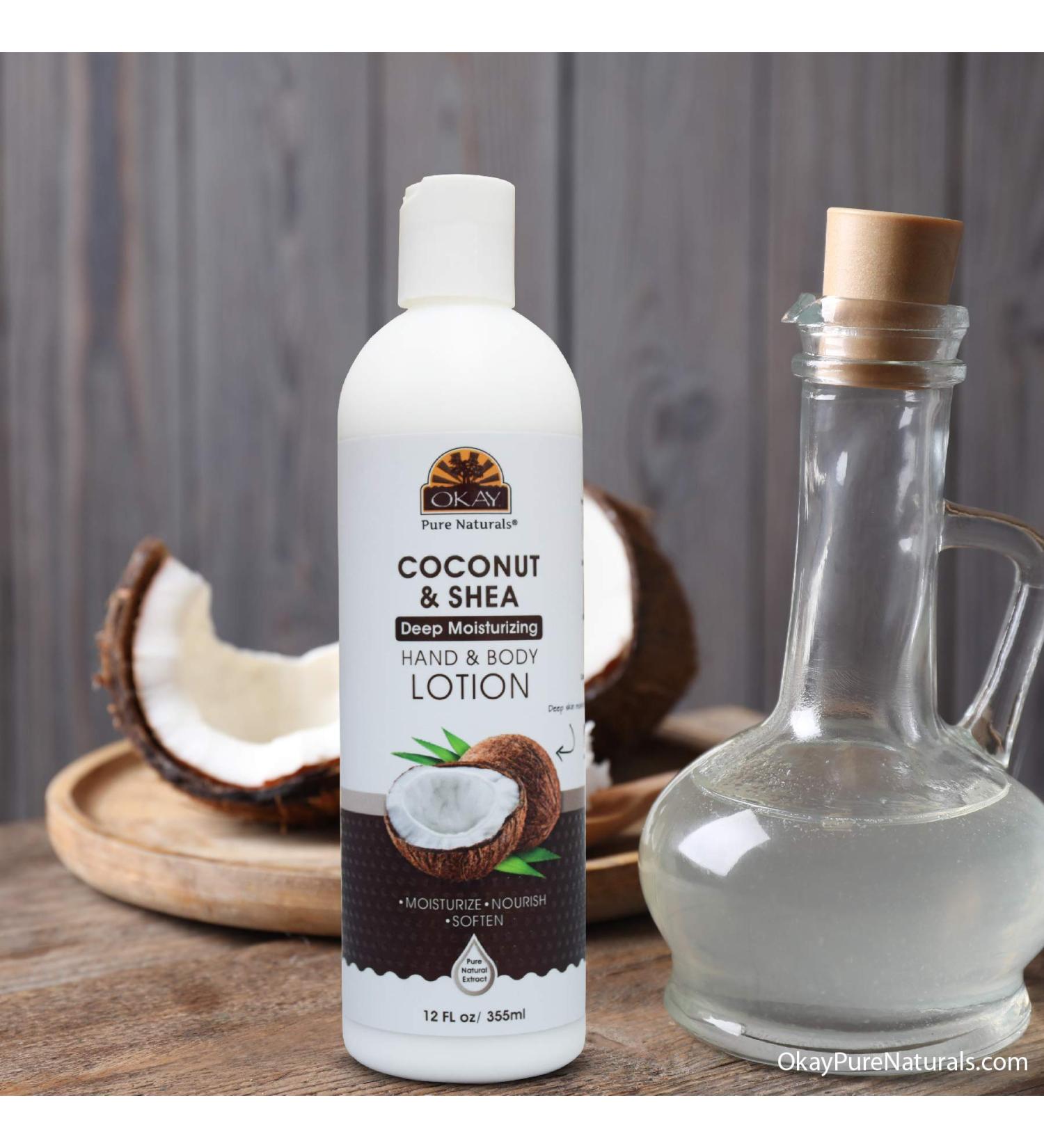 Okay Shea and Coconut Body Lotion 12 ounces