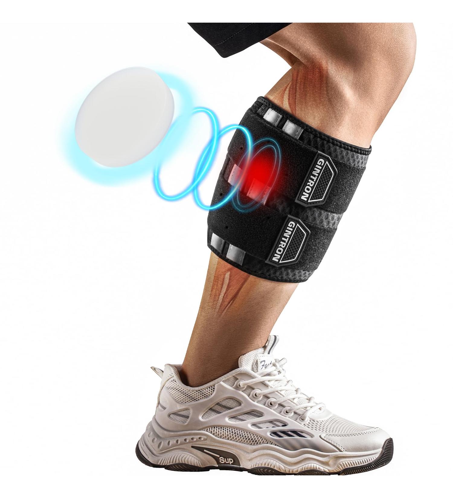 Sciatica Pain Relief Brace - Knee & Calf Support with Targeted Compression - Adjustable Nylon Devices for Hip & Sciatic Pain Relief - Buy Online on GoSupps.com