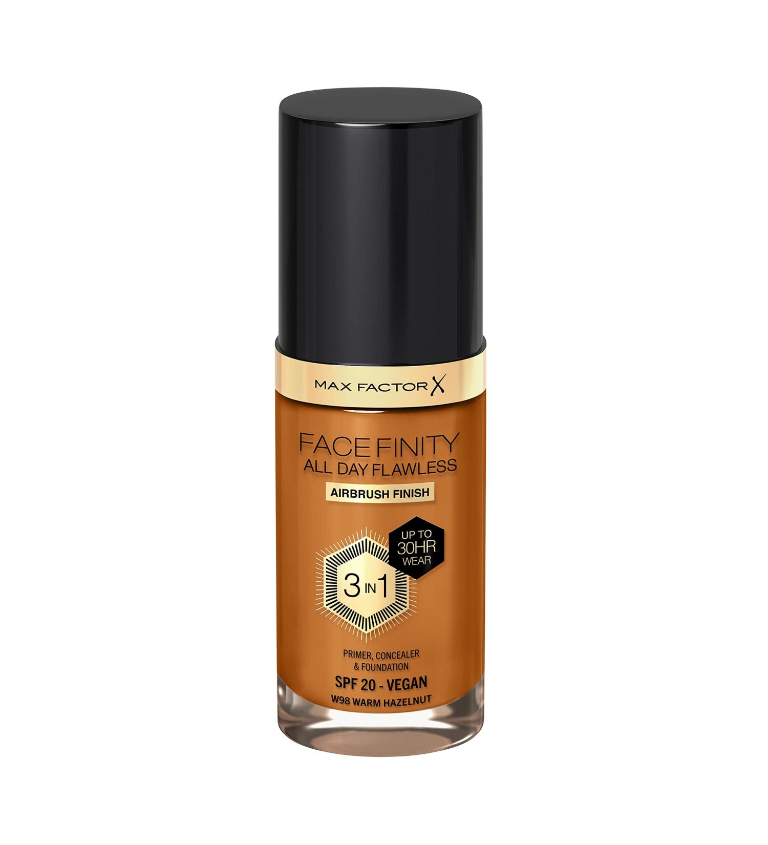Max Factor Facefinity All Day Flawless Foundation - Fb.98 Warm Hazelnut | International Shipping - Buy Online on GoSupps.com