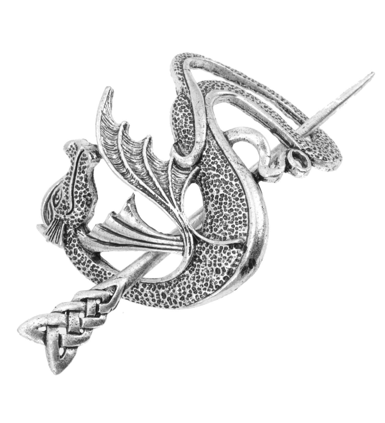 Ipetboom Vintage Viking Hairpins Hair Accessories Hair Stick Hair Clip Hair Barrettes Hair Slide Hair Bun Accessories Alloy Hair Barrette Hair Bun Stick European and American Ireland Miss - Buy Online on GoSupps.com