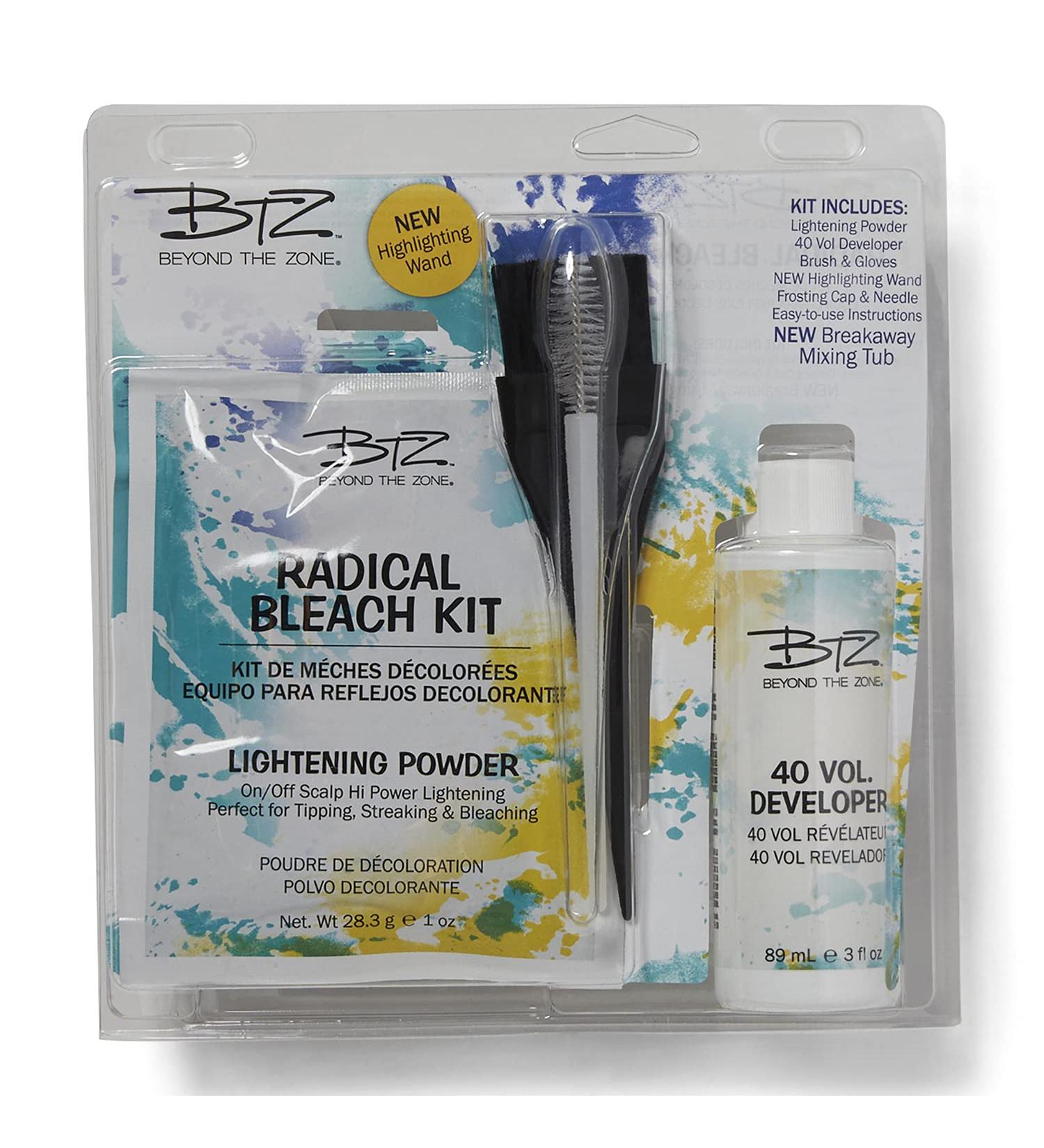 Professional Radical Bleach Kit - Ultimate Hair Lightening Solution - Buy Online on GoSupps.com
