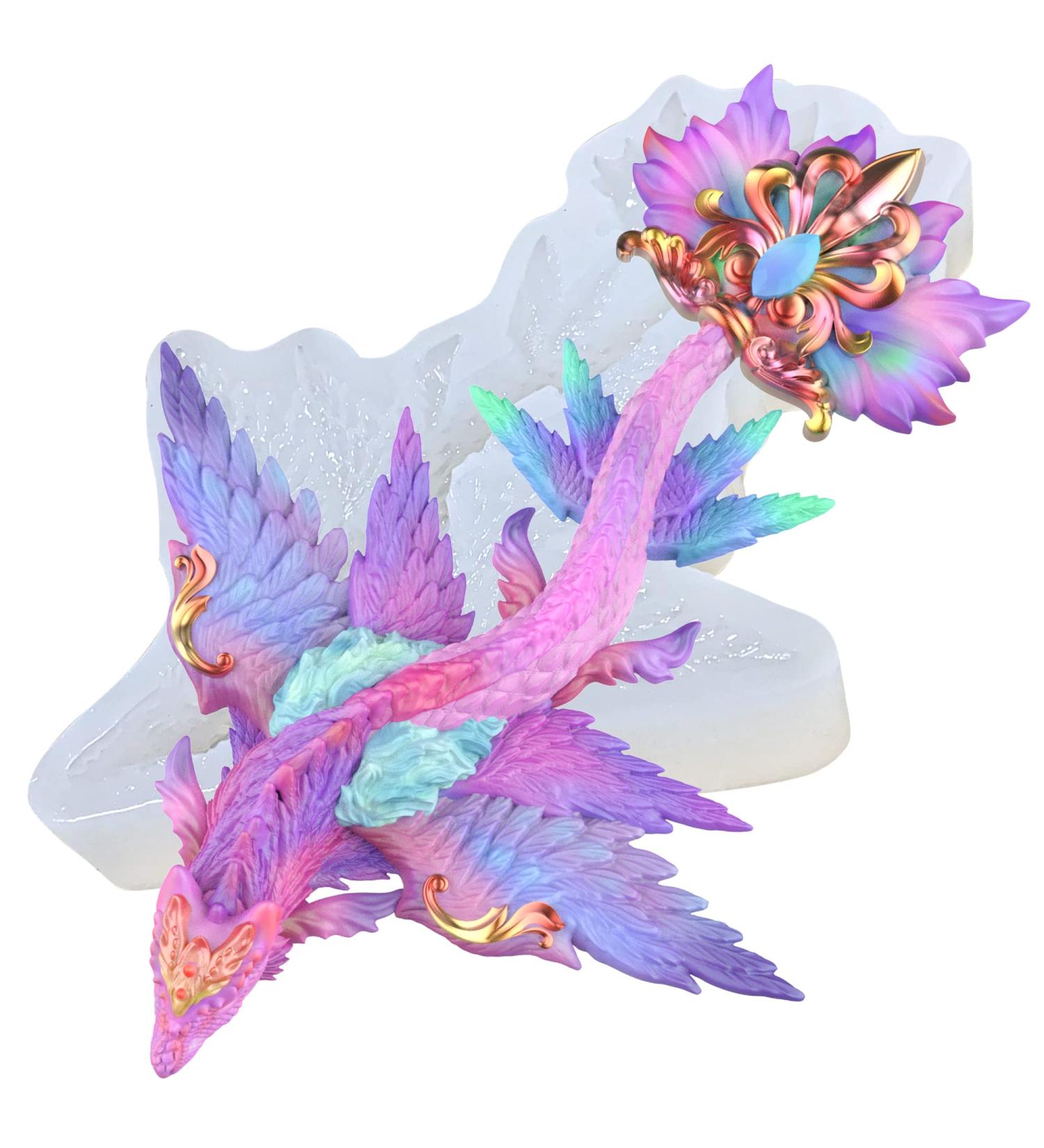Magical Sky Dragon 3D Silicone Mold for Cake Decorating and Crafts - Buy Online on GoSupps.com