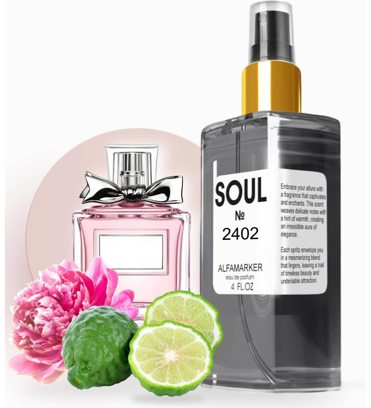 SOUL Inspired by Miss D. Blooming Bouquet | Spray 4.0 Fl Oz / 120 ml | Perfume for Women | Women Eau de Parfum | Long Lasting Fragrance 4 Fl Oz (Pack of 1) C.D. Miss D. Blooming Bouquet Impression - Buy Online on GoSupps.com