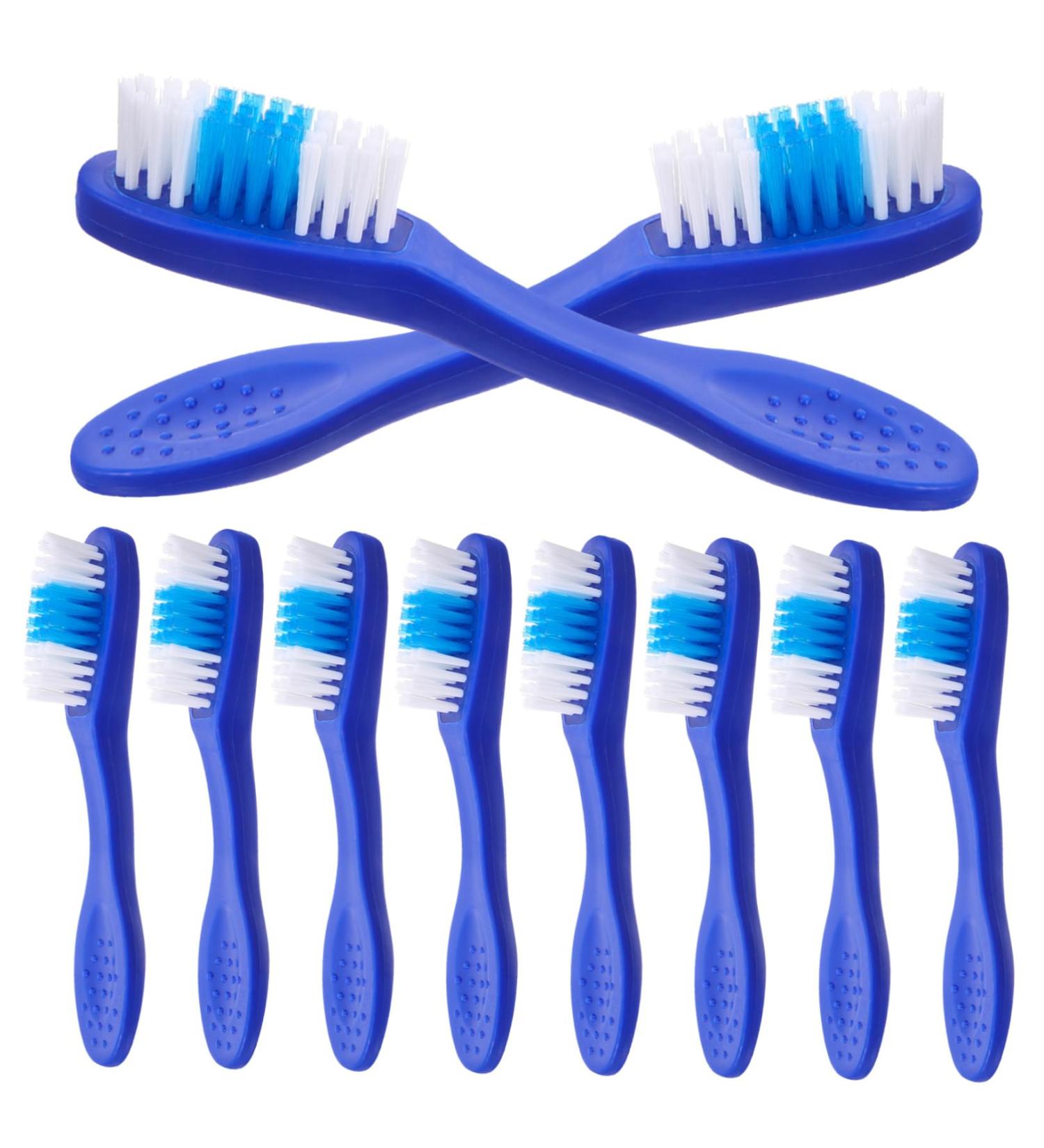 Solustre Mini Foldable Toothbrush - Portable Soft Travel Toothbrush for Home & On-the-Go Cleaning | 10 Pack - Buy Online on GoSupps.com