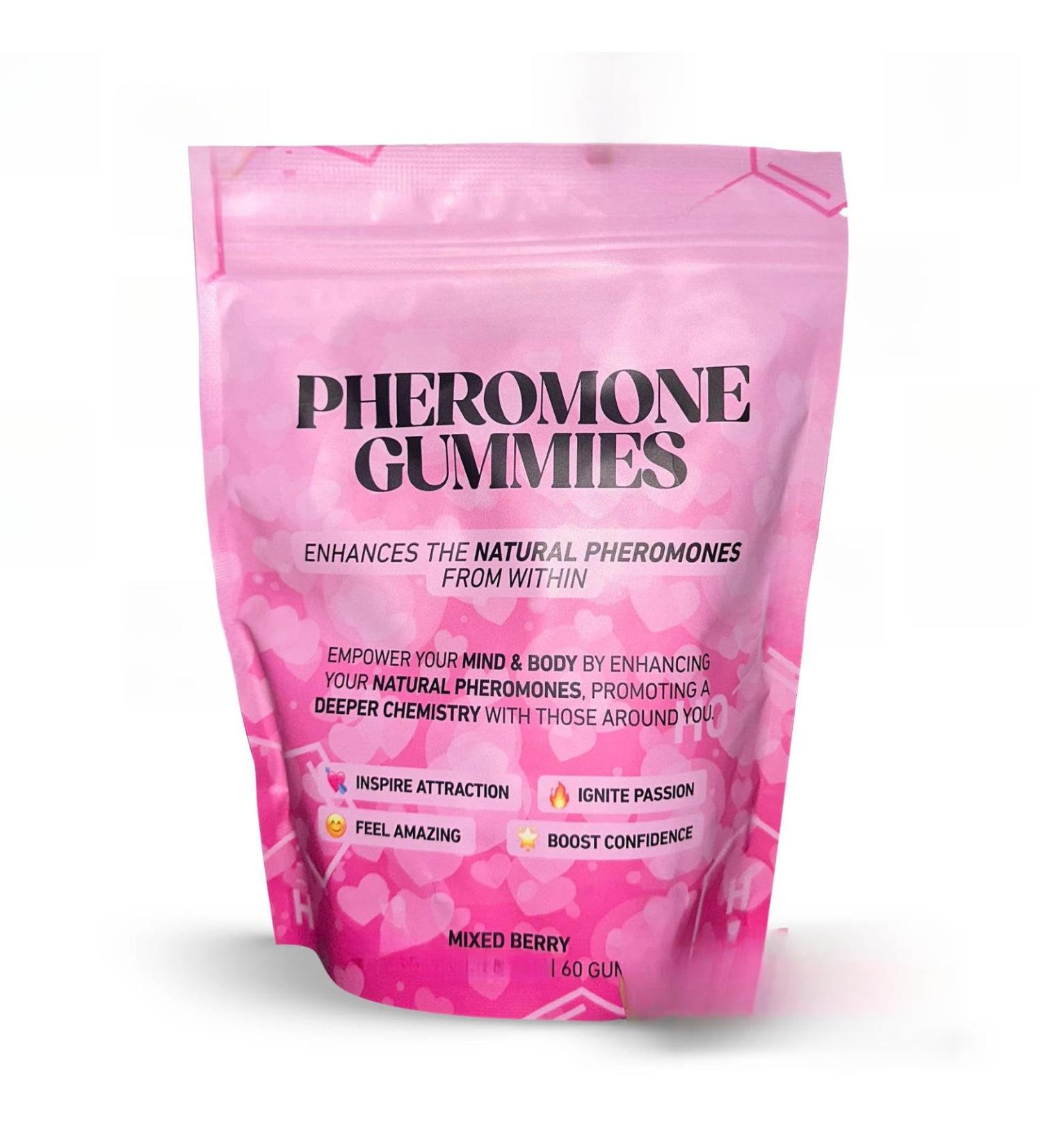 Enhance Natural Fragrance and Confidence Support Social Attraction Support Enhance Your Charisma Gummies for Women - Buy Online on GoSupps.com