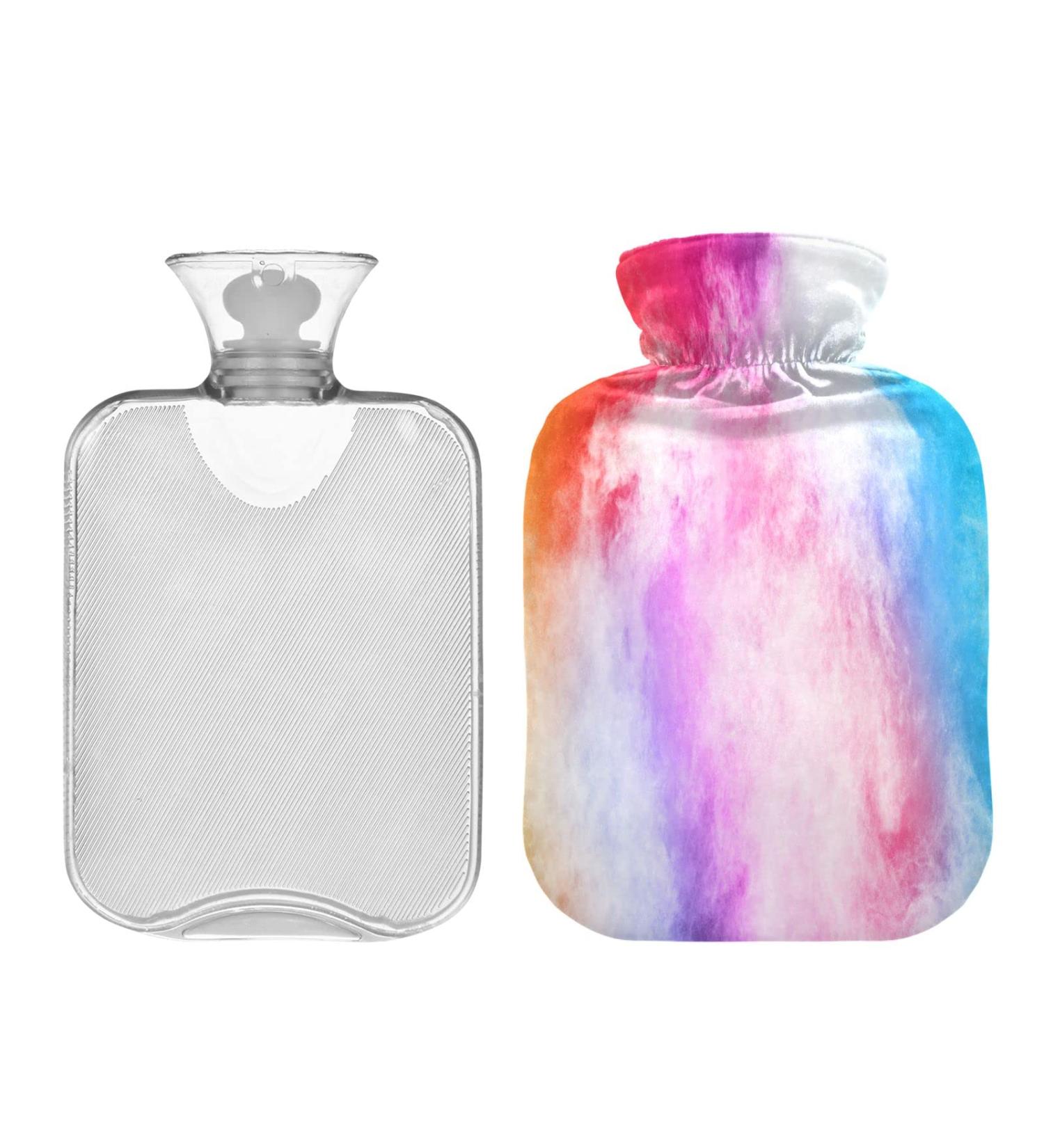 Buy Colorful 2L Dust-Explode Heat Bottle | Soft Plush Hot Water Bottle for Kids & Adults - Winter Warmers - Buy Online on GoSupps.com