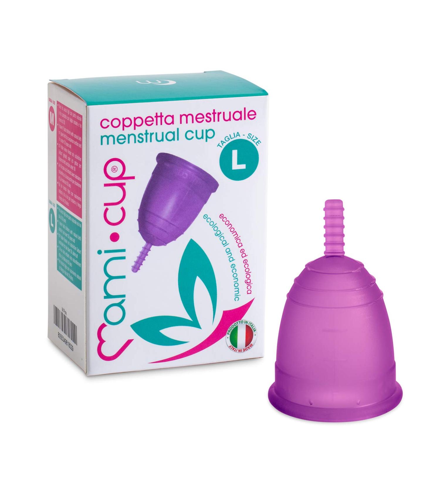 Buy MamiCup Soft Menstrual Cup - Flexible Reusable Medical Silicone | Size Little L - Eco-Friendly & Comfortable - Buy Online on GoSupps.com