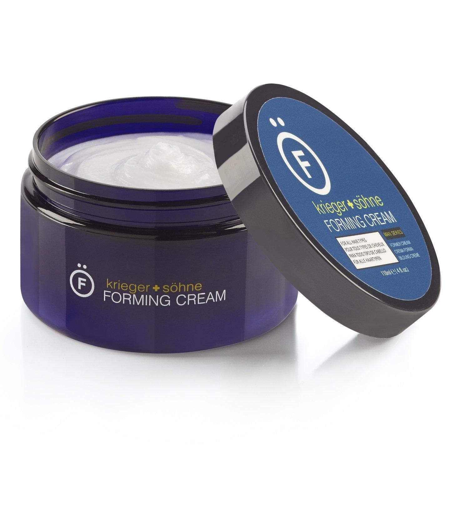 K+S Premium Forming Cream for Men - 4oz Jar | Salon Quality Hair Care | Natural Matte Finish & Medium Hold | Large Size - Buy Online on GoSupps.com