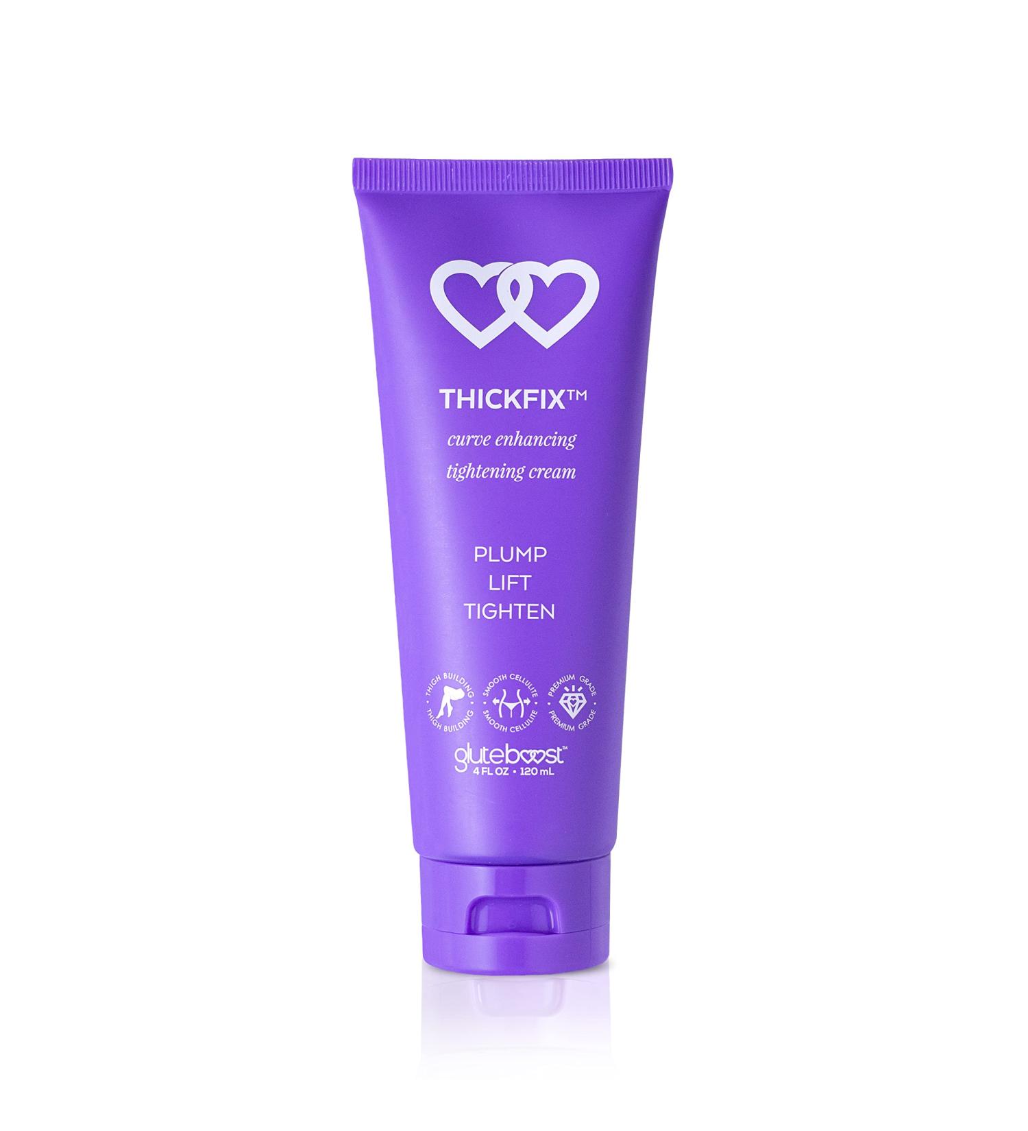 Gluteboost ThickFix Weight Gainer Cream for Women - Natural Enhancement for Hips, Thighs, & Legs - 1 Month Supply - Buy Online on GoSupps.com