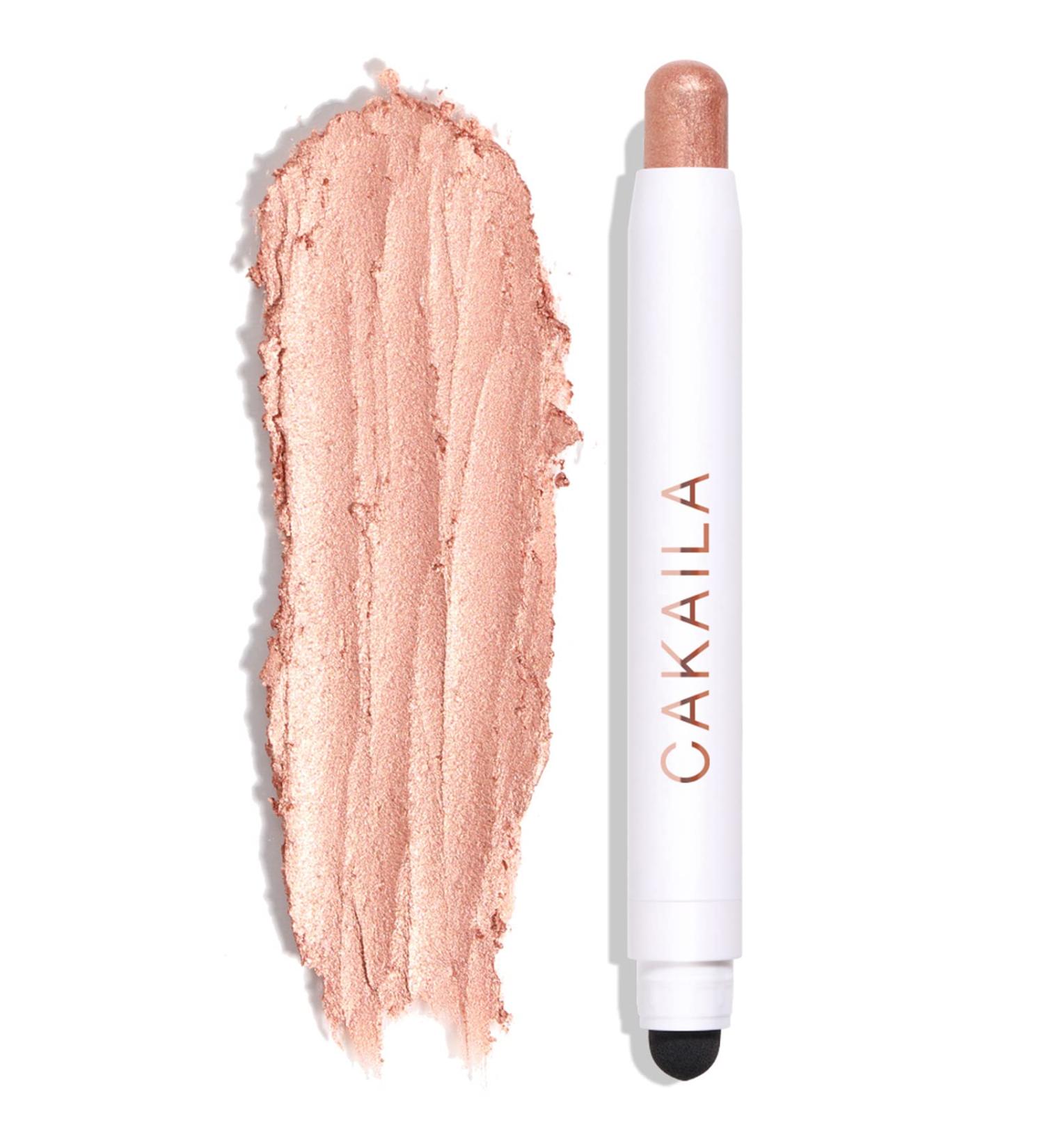 MEICOLY Creamy Eyeshadow Stick - 2-in-1 Shimmer Pencil Crayon | Waterproof Eye Brightener & Highlighter - Champagne Shimmer - Buy Online on GoSupps.com