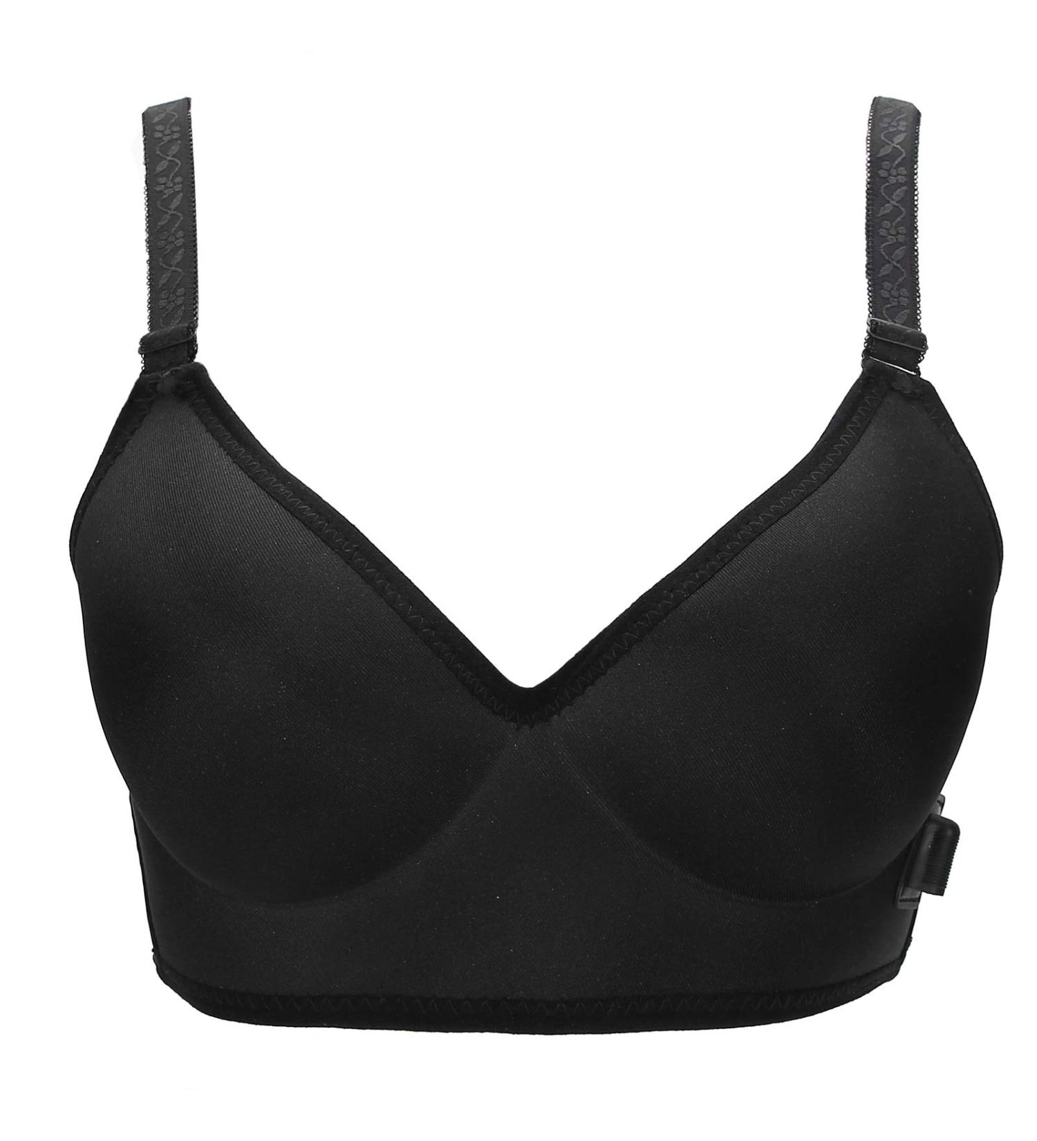 Heating Bra USB Black Plug-In - Breast Enhancement & Shaping Massage Bra - Buy Online on GoSupps.com