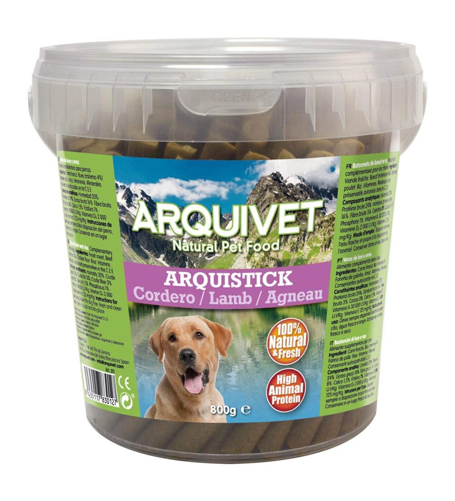 Arquivet Lamb Arquistick 800g to 870g (Net Weight 800g)