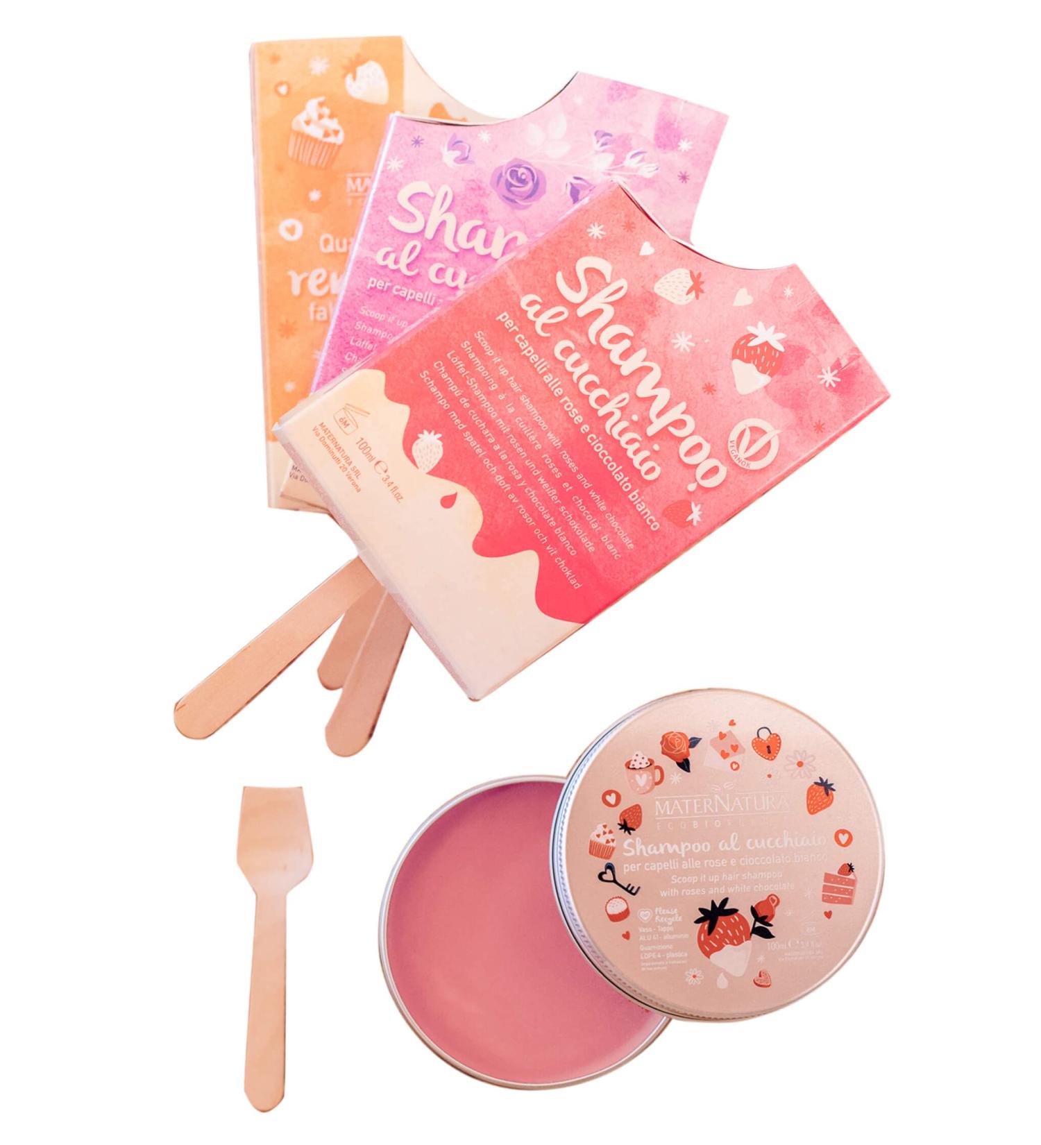 Maternatura Spoon Shampooing 1 Pack - Assorted Product Colour cannot be chosen Organic Product - Made In Italy - 100 Ml Format - Buy Online on GoSupps.com