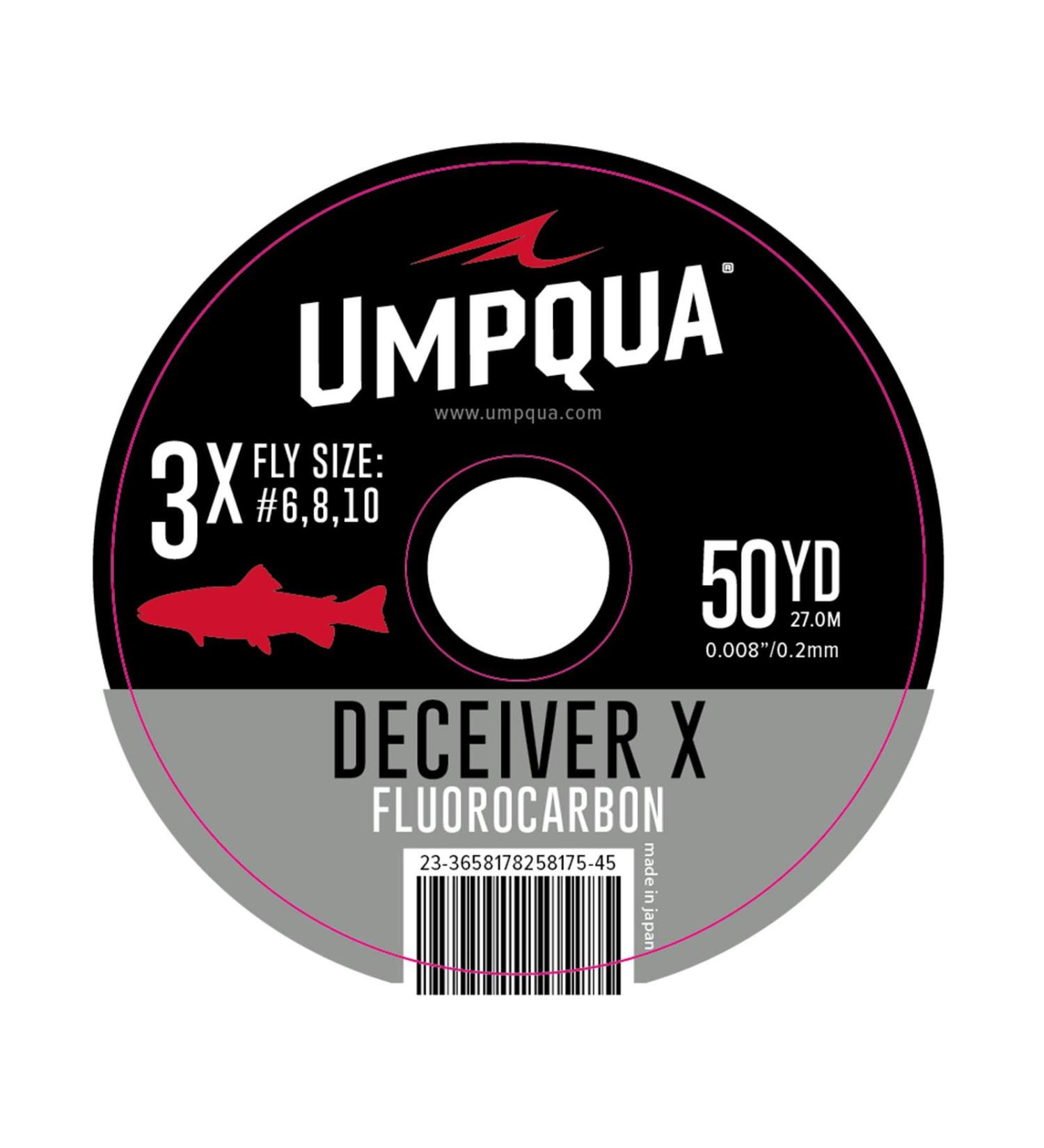 Umpqua Deceiver X Fluorocarbon Tippet 50yds - 5X