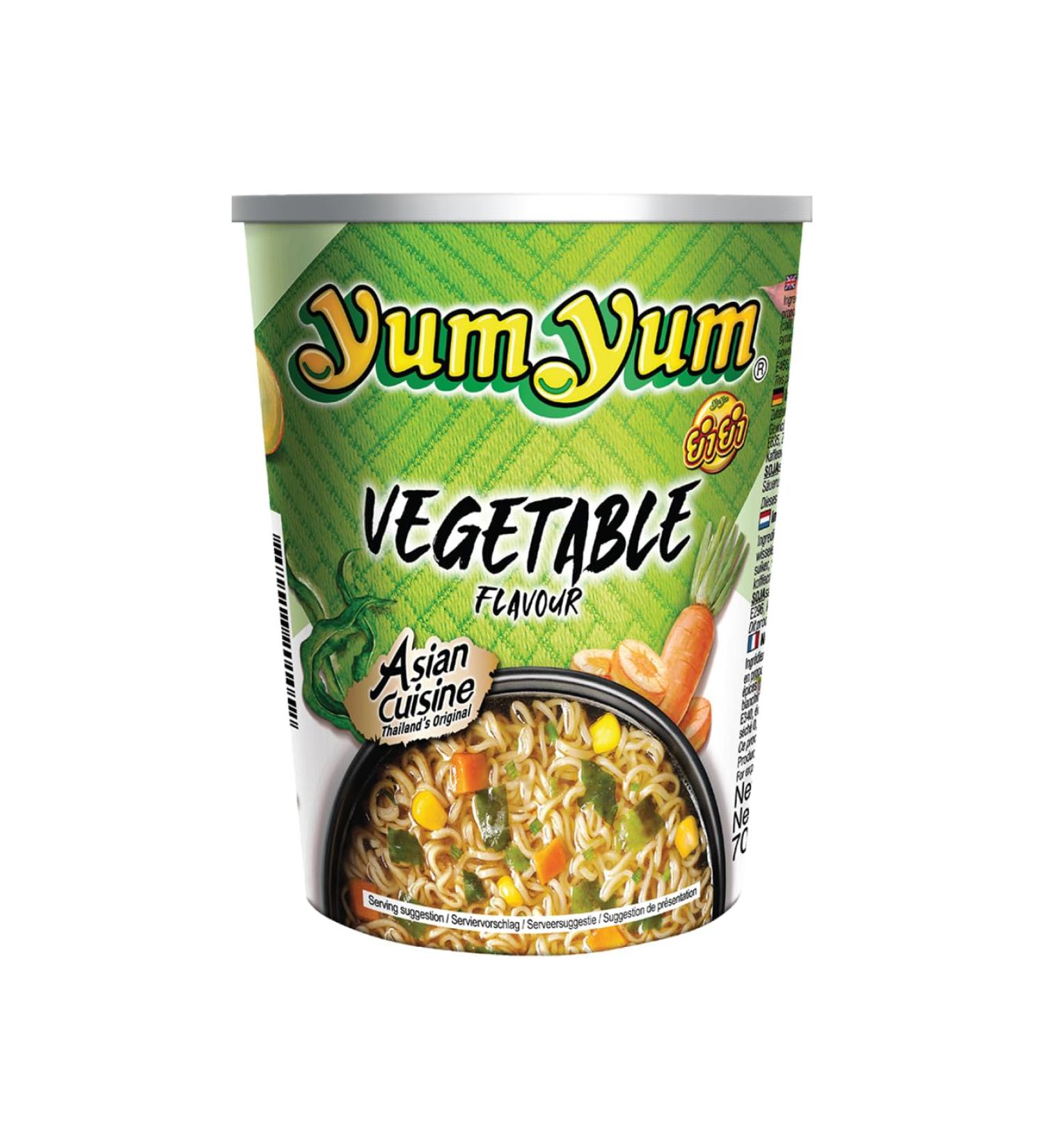 Yum Yum Yum Yum Instant Cup for Pasta and Vegetables 70g (1 x 70g)
