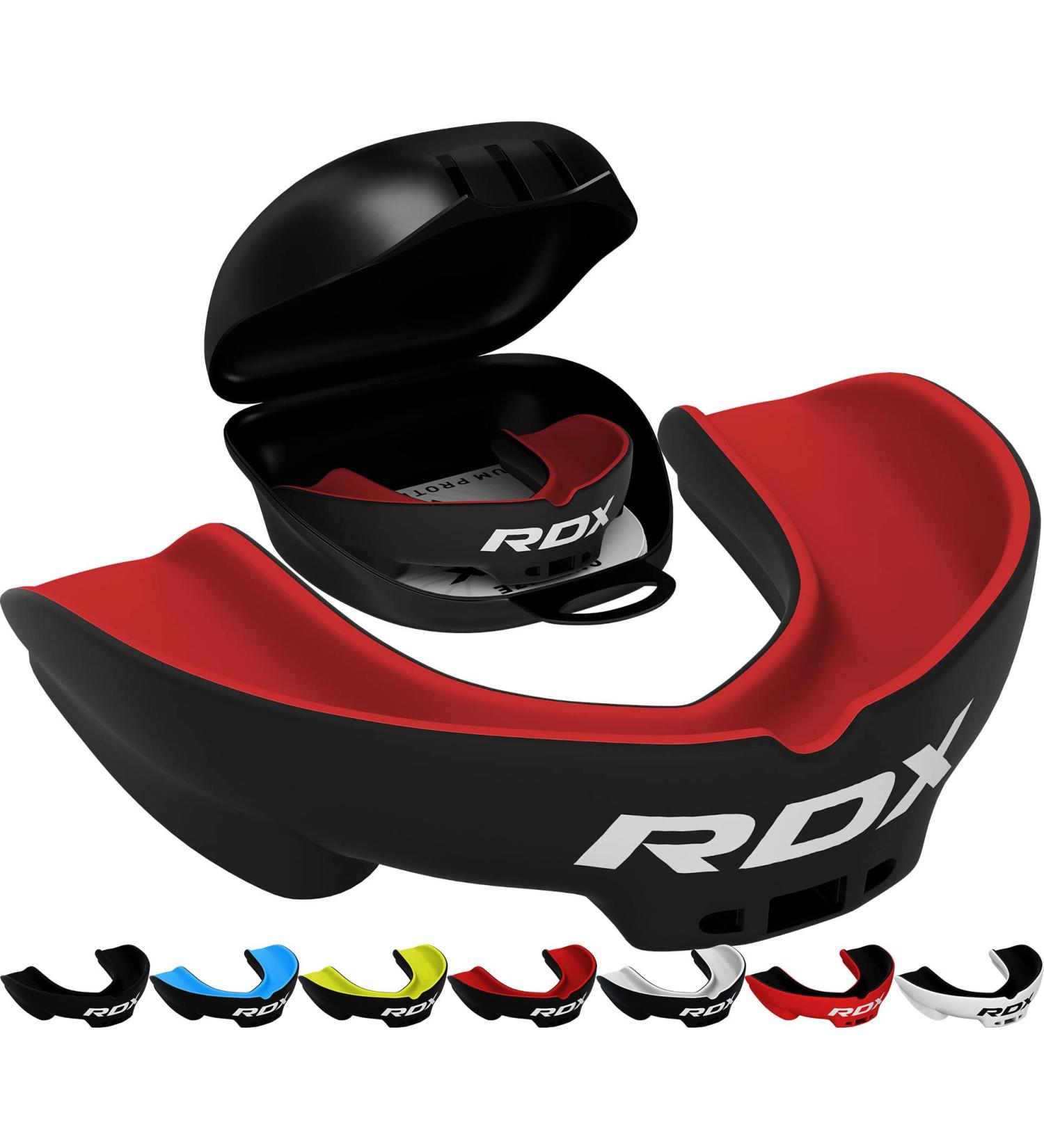 RDX Mouth Protection for Martial Arts | Tooth Protection for Sports | Ideal for MMA Kickboxing Football & More | Junior Size (Under 12) | Includes Storage Box - Buy Online on GoSupps.com
