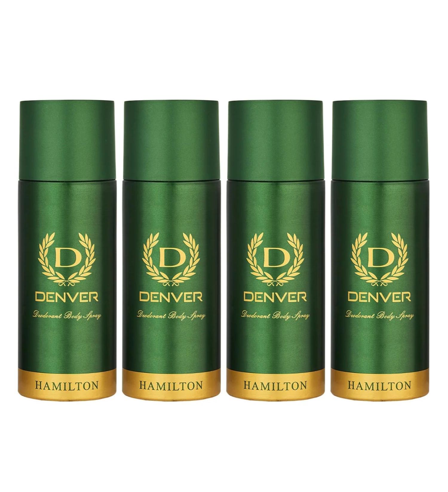 Denver 4 Hamilton Deodorant Spray - for Men(400 ml)