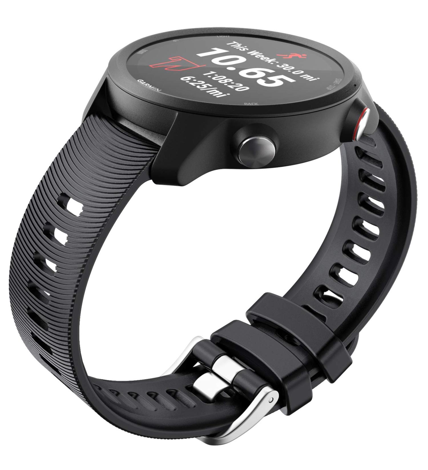 NotoCity 20mm Replacement Band for Garmin Forerunner 645/245 and Galaxy Watch 5/4 - Black - Buy Online on GoSupps.com