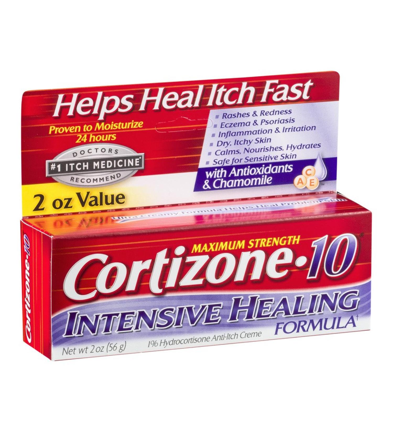 Cortizone-10 Creme Intensive Healing Formula 2 oz