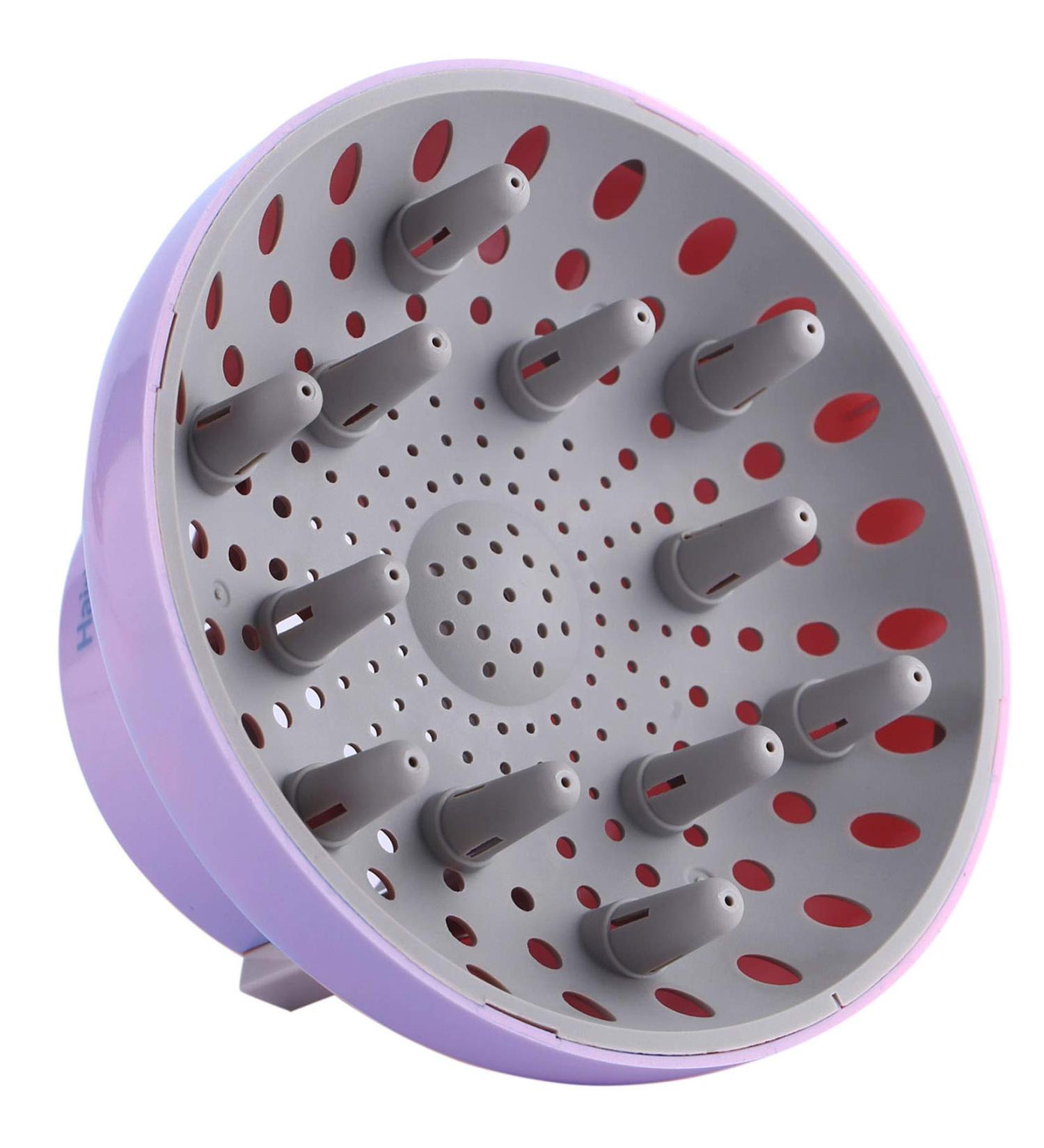 Hairizone Universal Diffuser for Curly Hair Styling - Lavender - Fits Hair Dryers with Nozzle D 1.7 - 2.6 - Buy Online on GoSupps.com