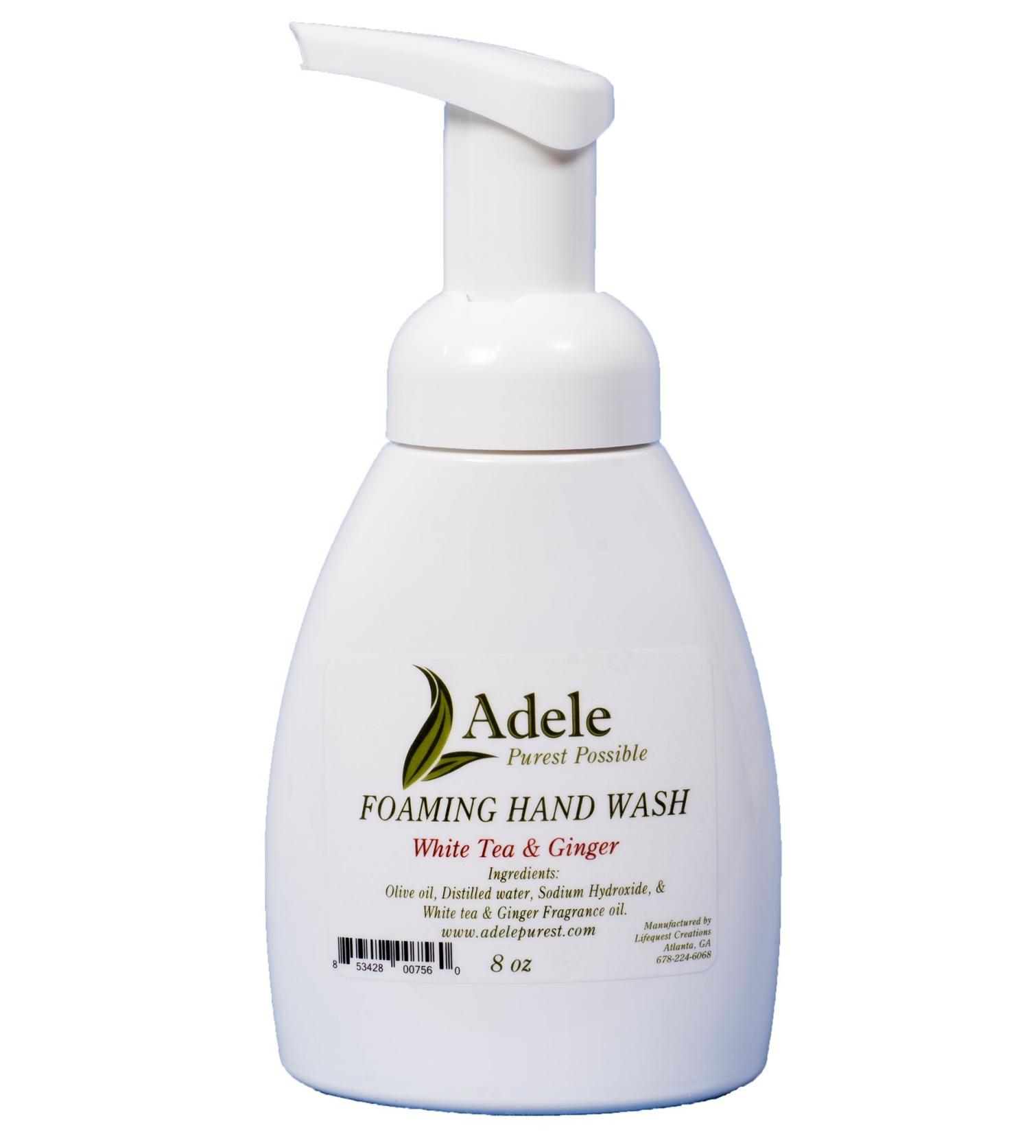 White Tea & Ginger Foaming Hand Wash - Nourishing Refreshing & Eco-Friendly | Shop Internationally - Buy Online on GoSupps.com