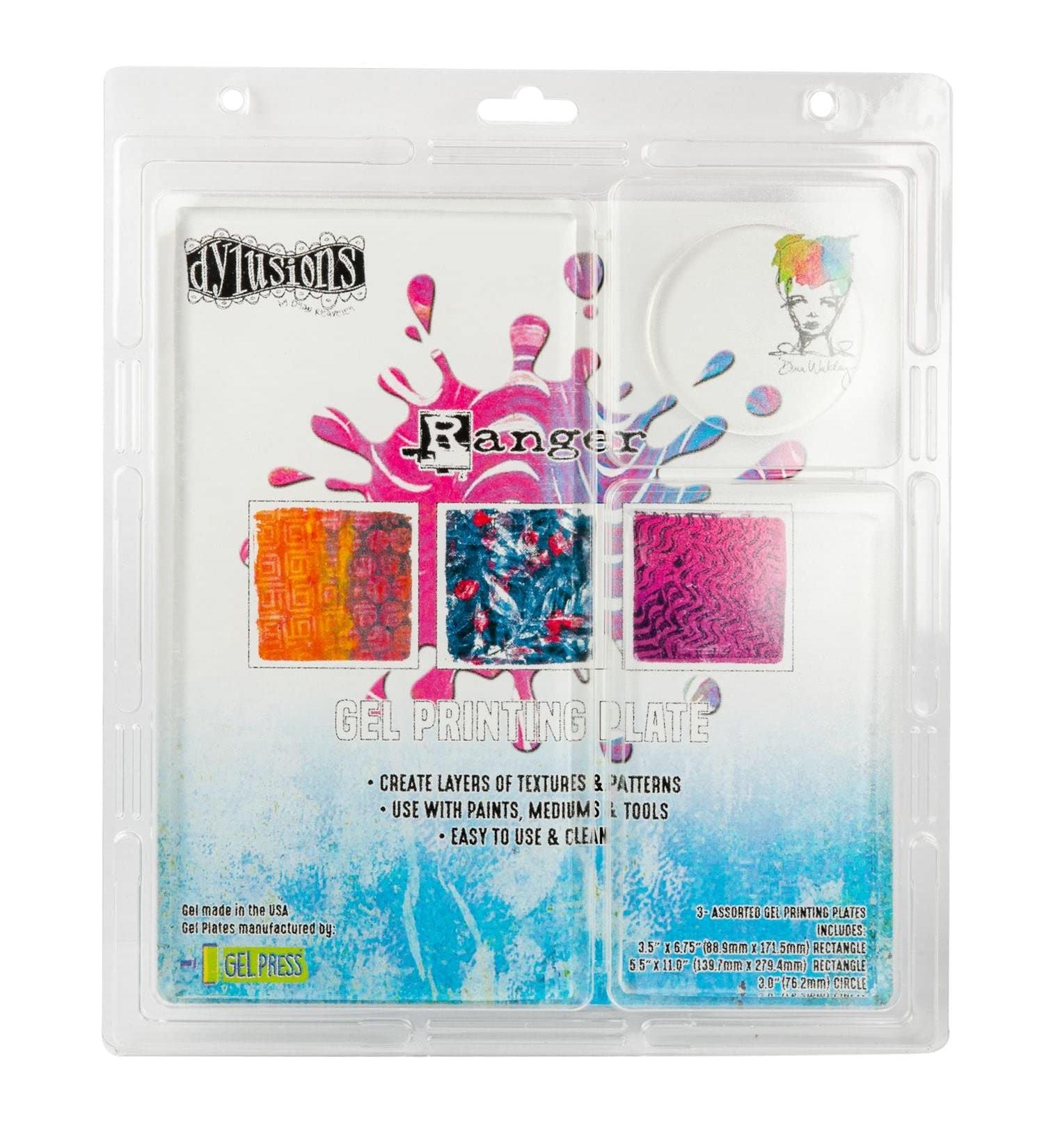 Ranger Gel Plate Assortment 3-Pack - Multi | Shop Now - Buy Online on GoSupps.com