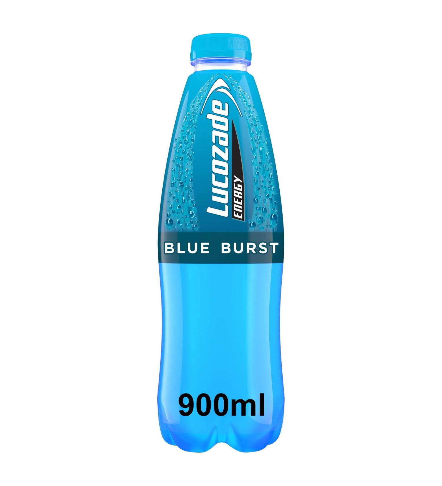 New Blue Burst Energy Drink 900ml (12 Bottles x 900ml) Blue Burst Tropical 12 Bottles x 900ml