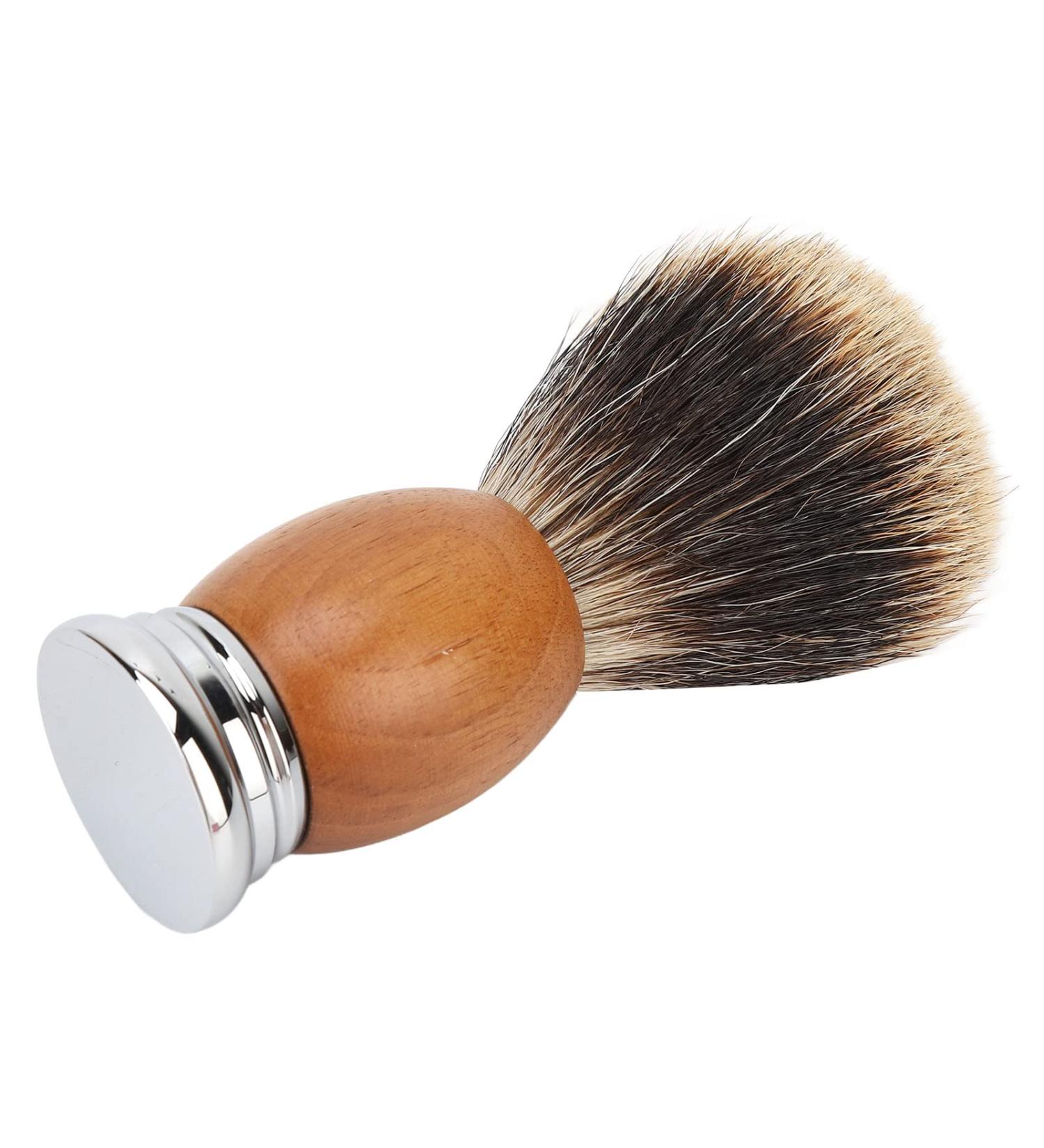 Premium Salon Shaving Brush for Men - Quick Drying Lather Boosting Ideal for Home & Travel Use - Buy Online on GoSupps.com