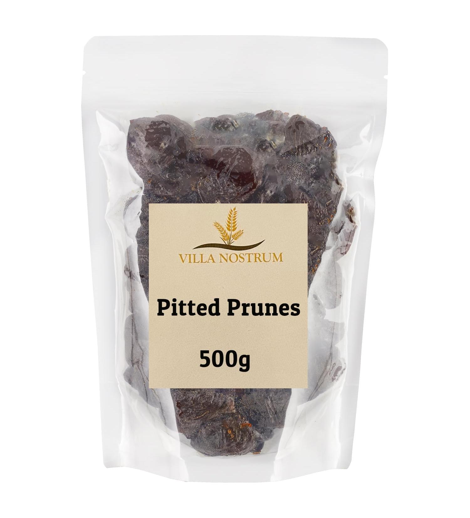 Pitted Prunes 500g by Villa Nostrum - Buy Online on GoSupps.com