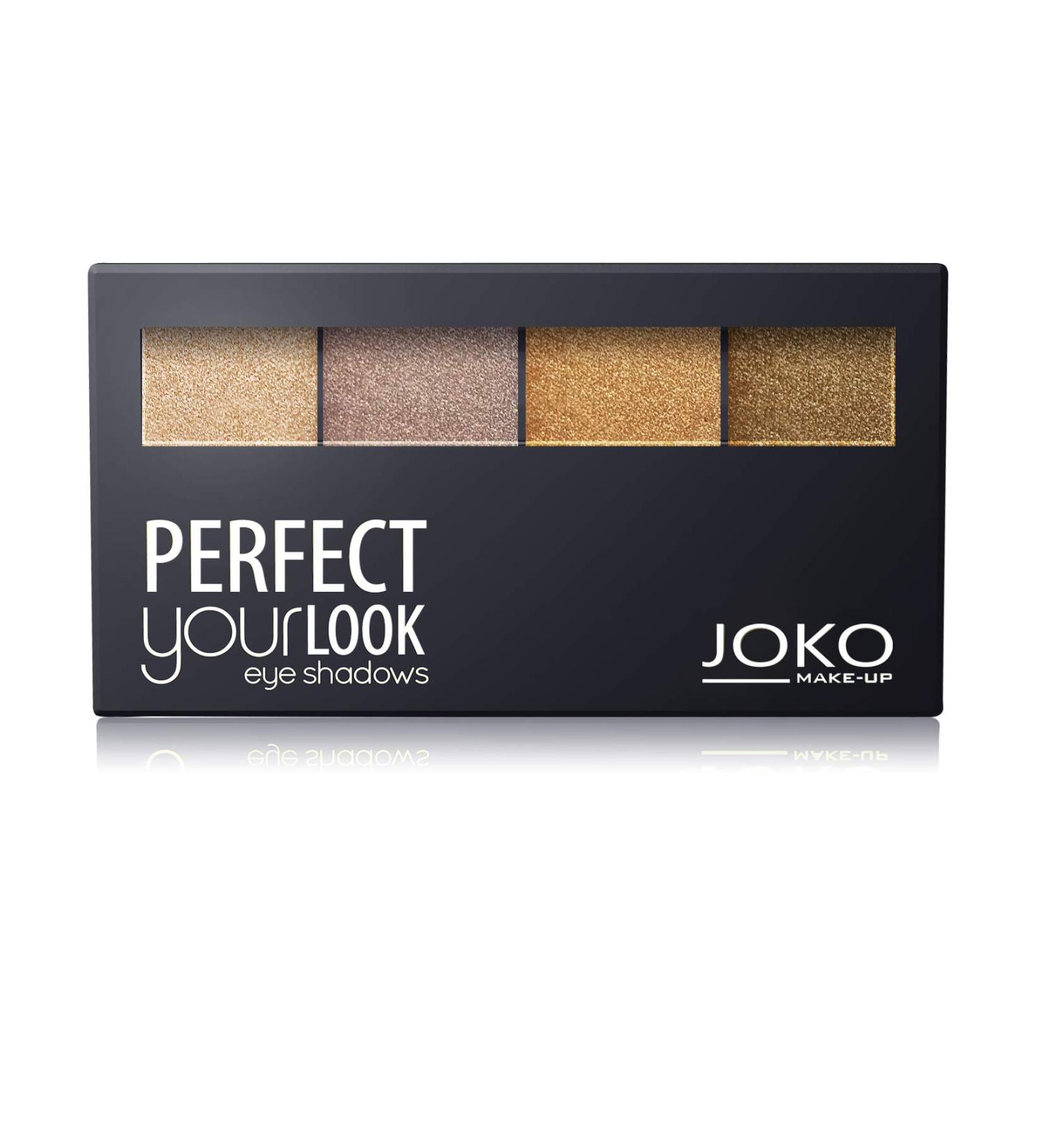 Quattro Eyeshadow Palette - 402 Cream/Beige/Gold/Bronze - Joko