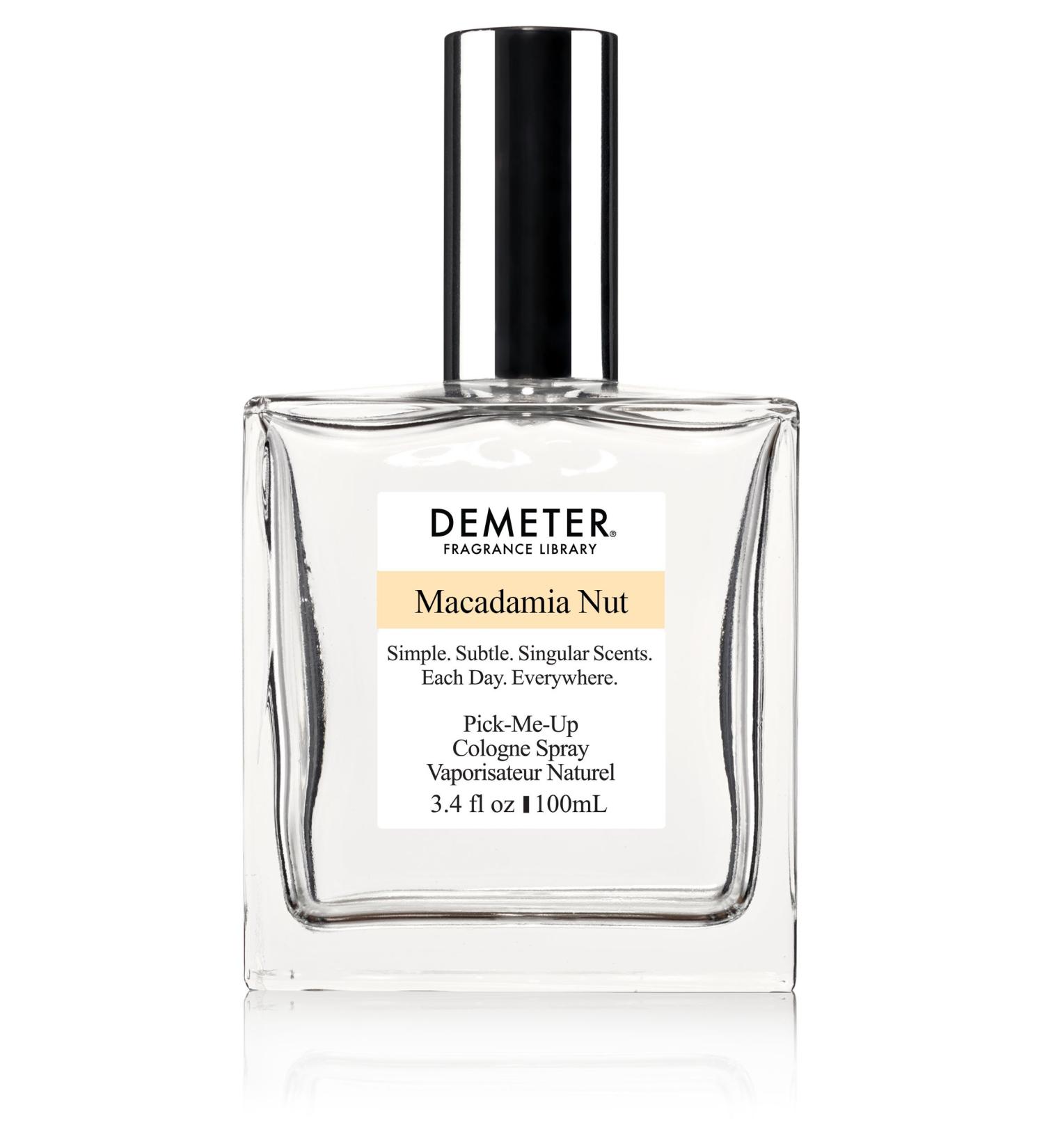 DEMETER 3.4oz Cologne Spray - Macadamia Nut Macadamia Nut 3.4 Fl Oz (Pack of 1)